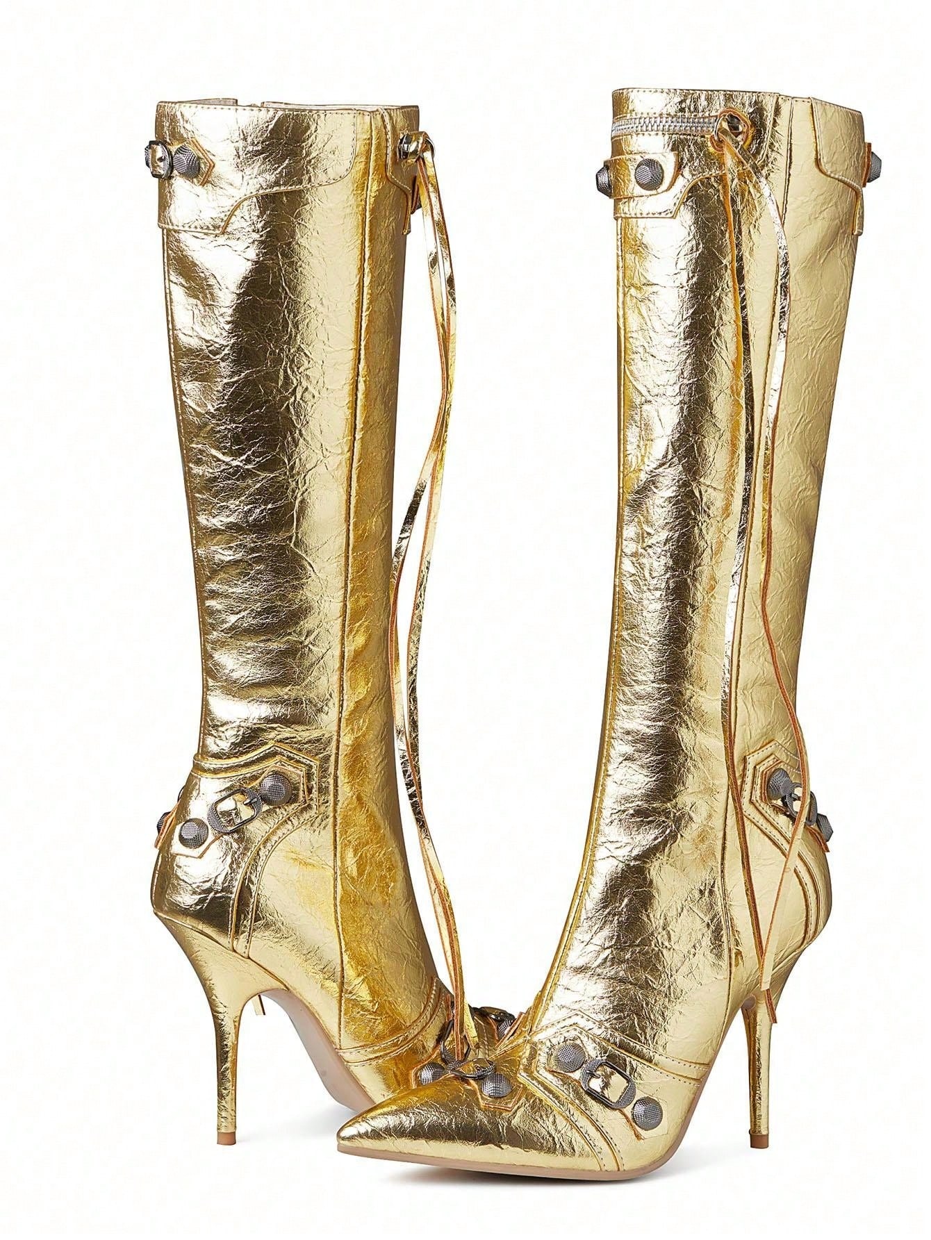 In Gold Women Fashion Boots