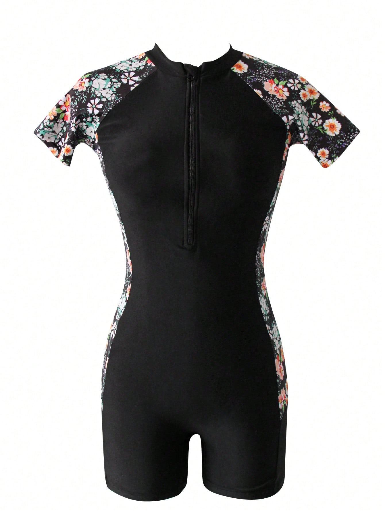 In Short Sleeve Women One-Pieces