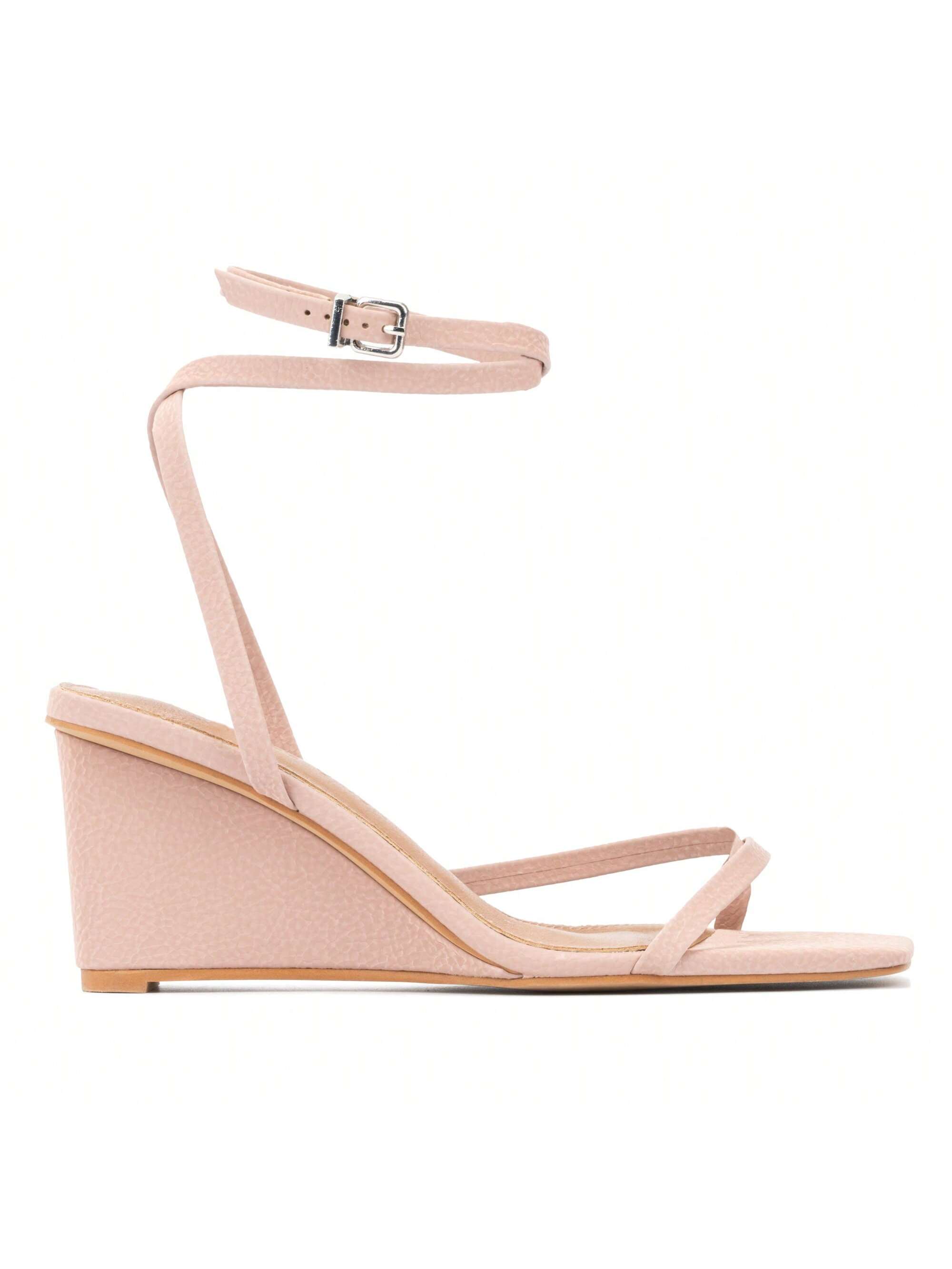 In Baby Pink Women Heeled Sandals