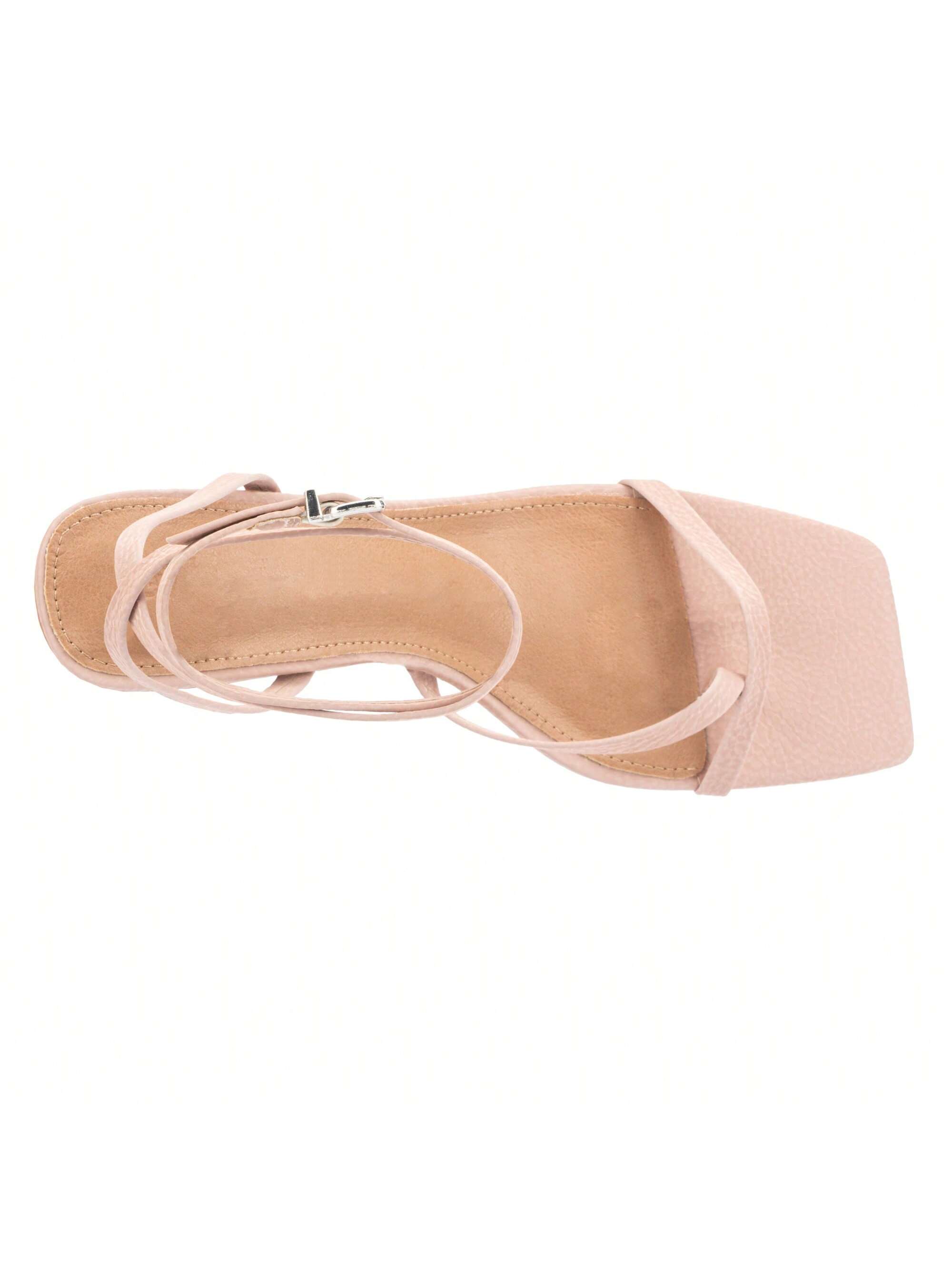 In Baby Pink Women Heeled Sandals