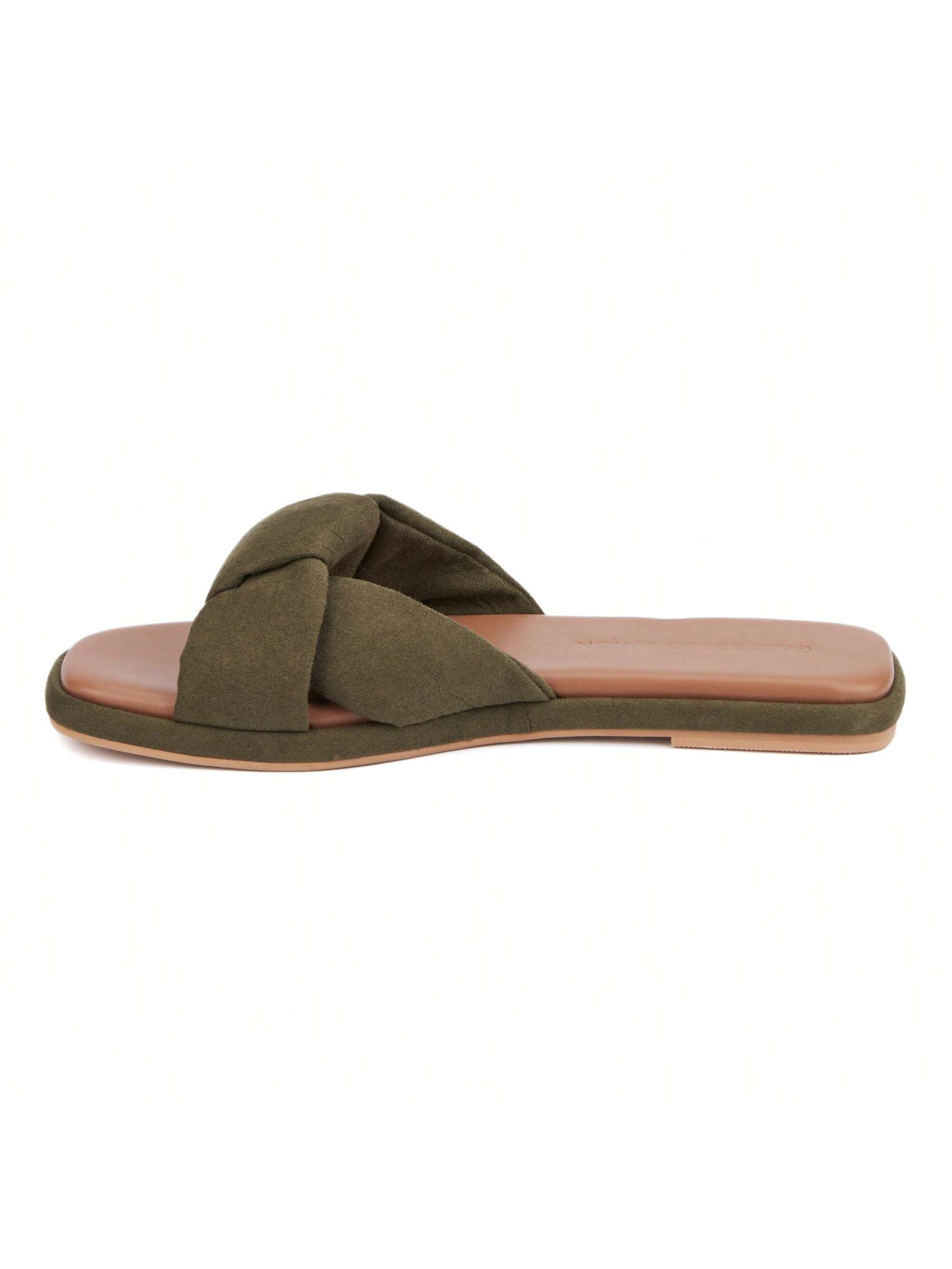 In Olive Green Women Sandals