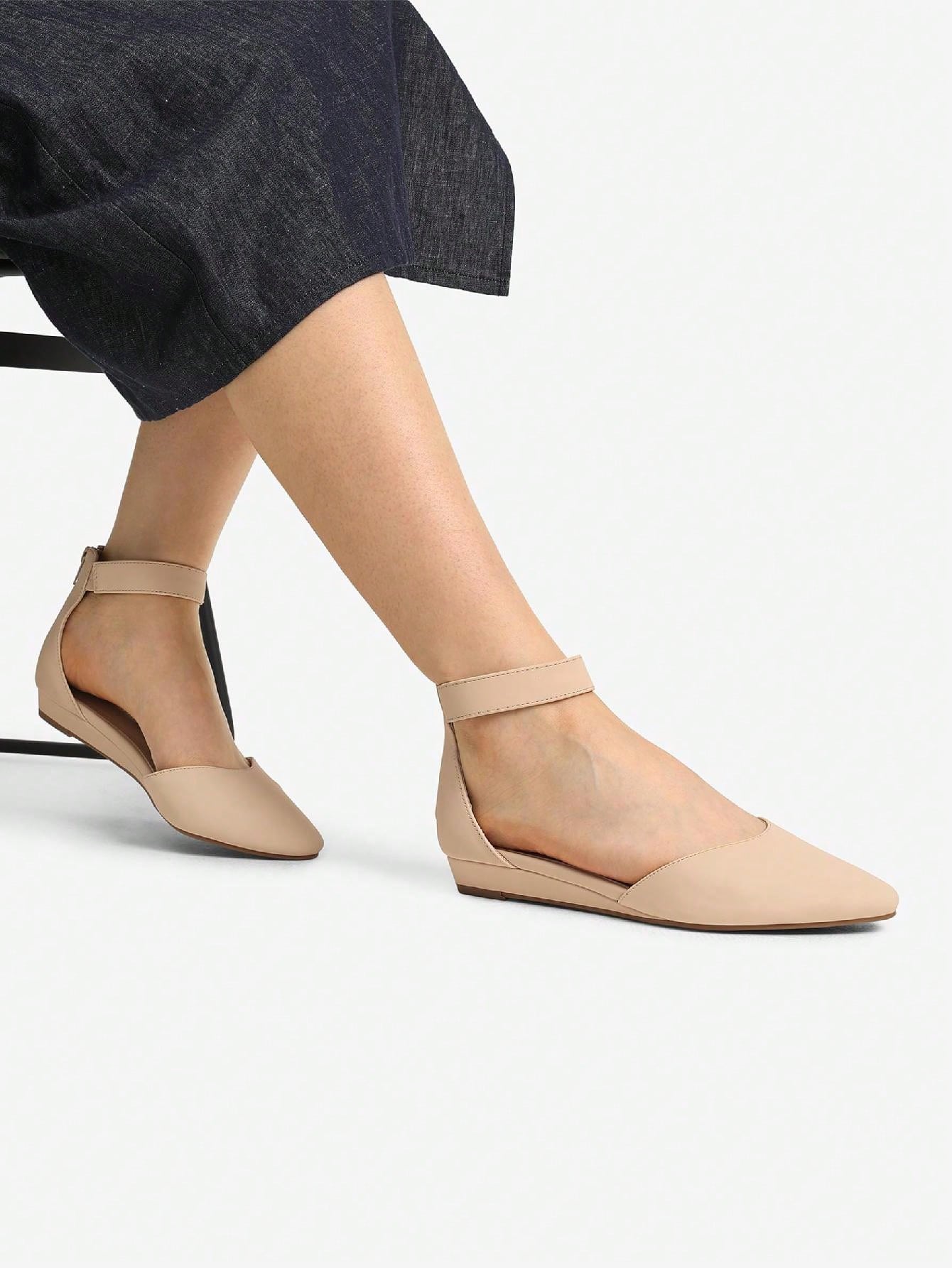 In Apricot Women Flats