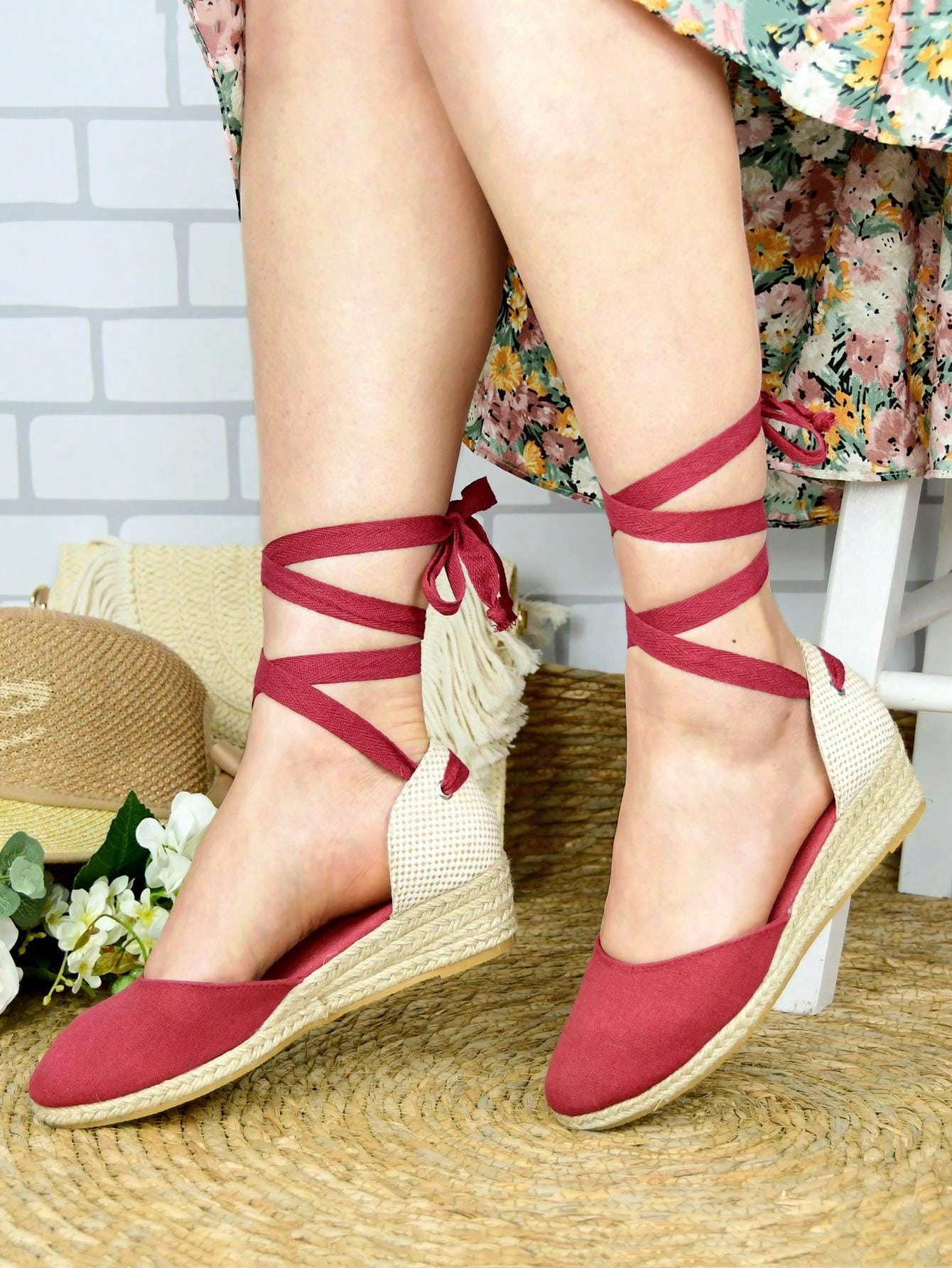 In Red Women Wedges & Flatform