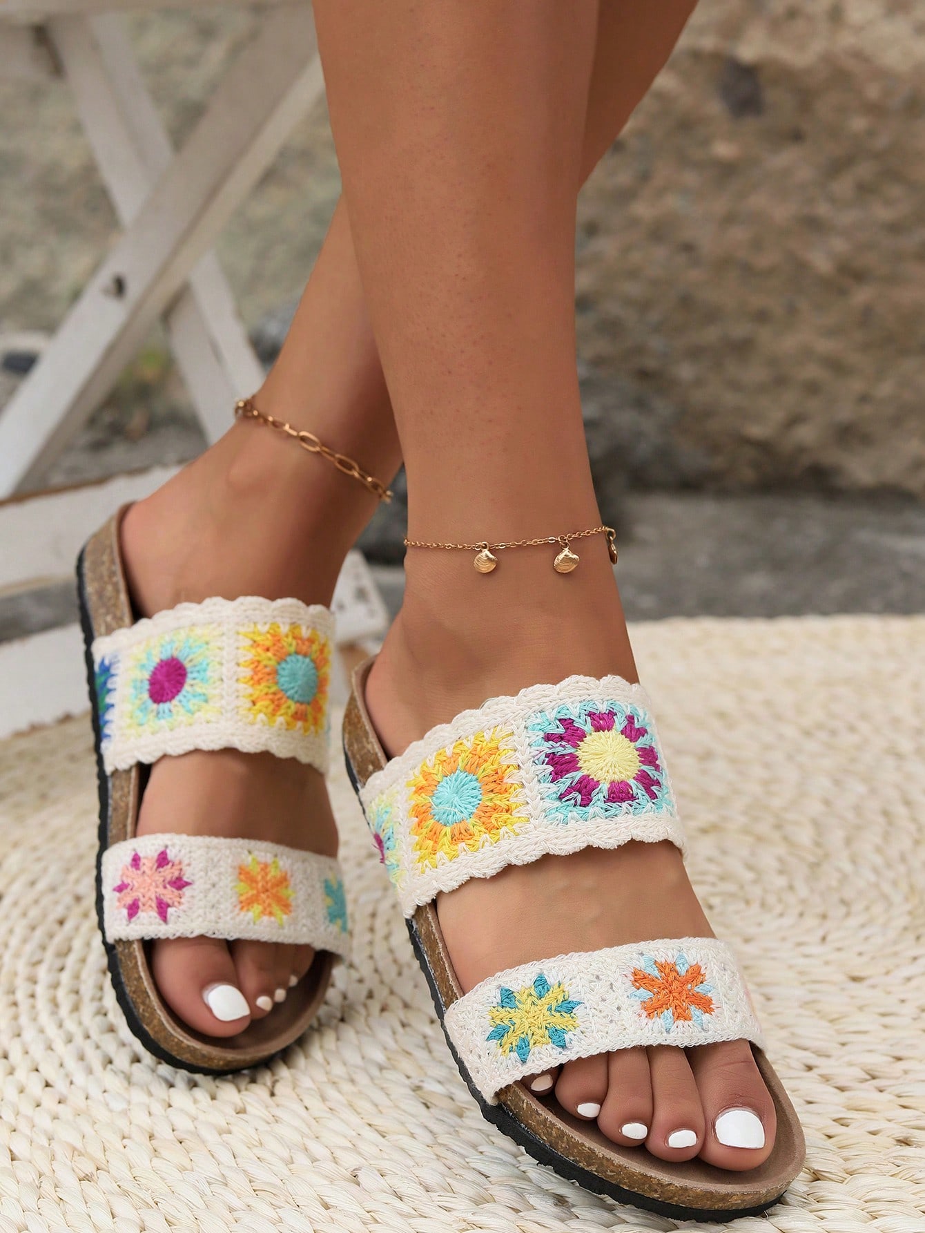 In Multicolor Women Sandals