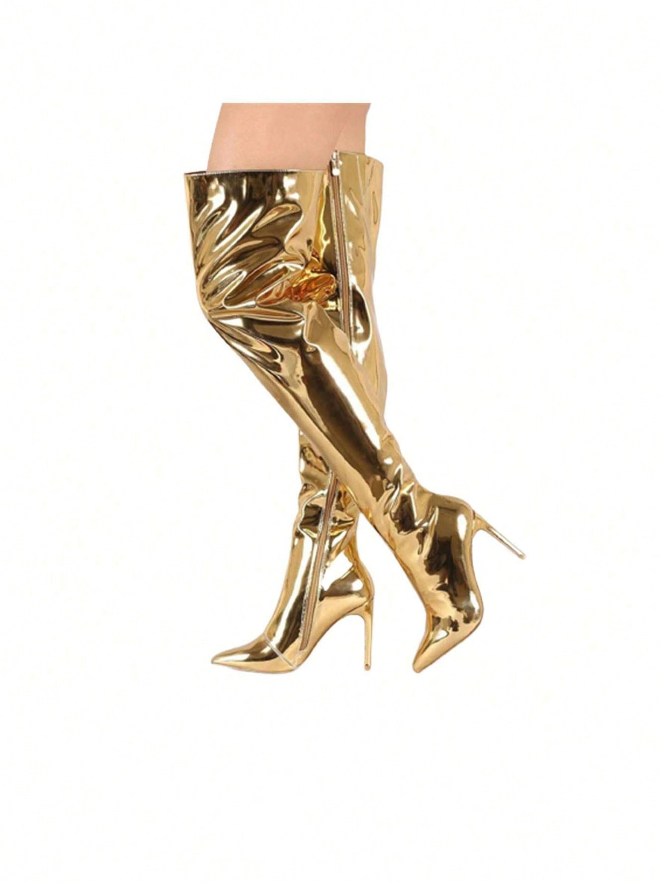 In Gold Women Fashion Boots