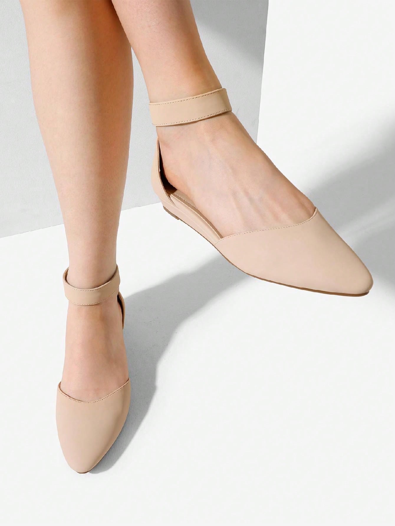 In Apricot Women Flats