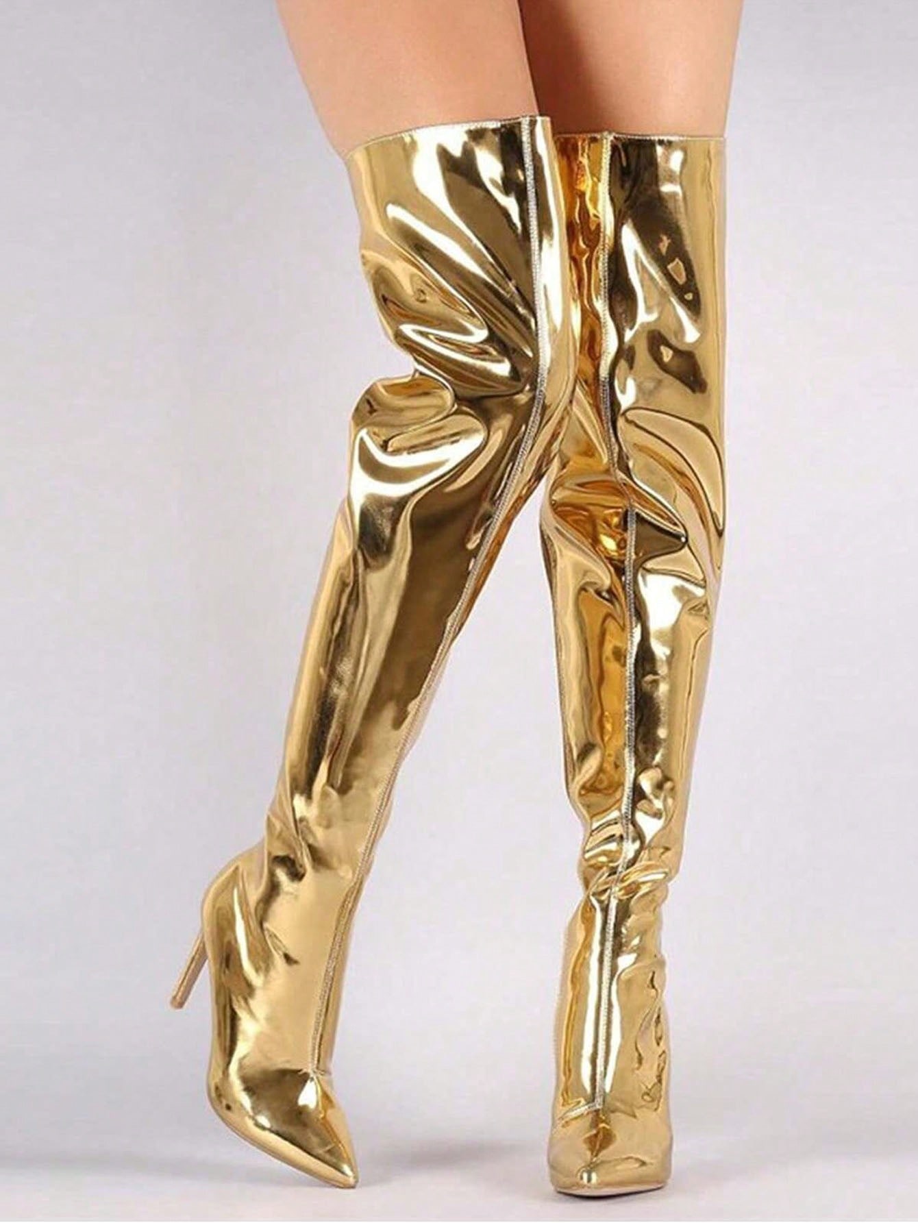 In Gold Women Fashion Boots