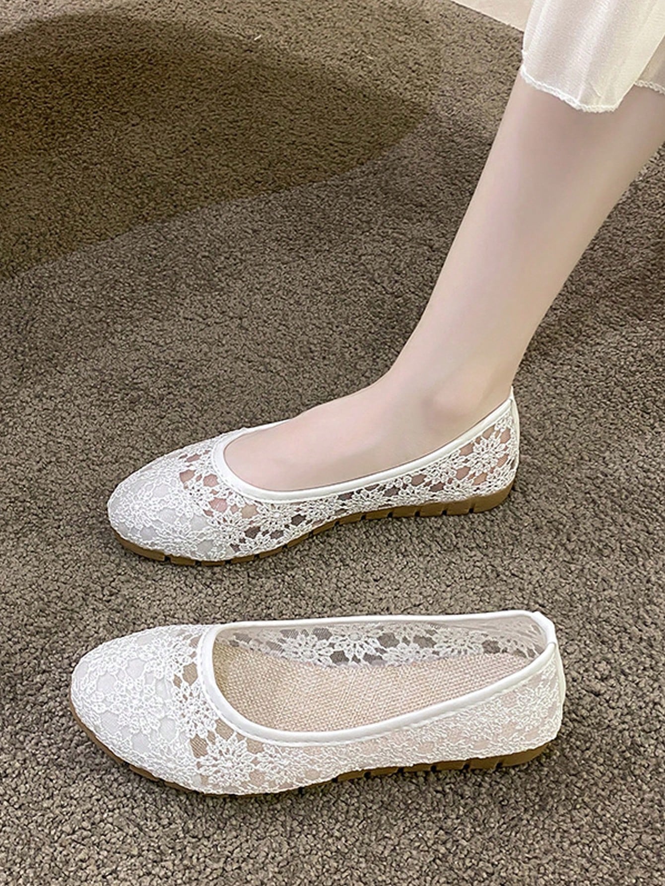 In White Women Flats