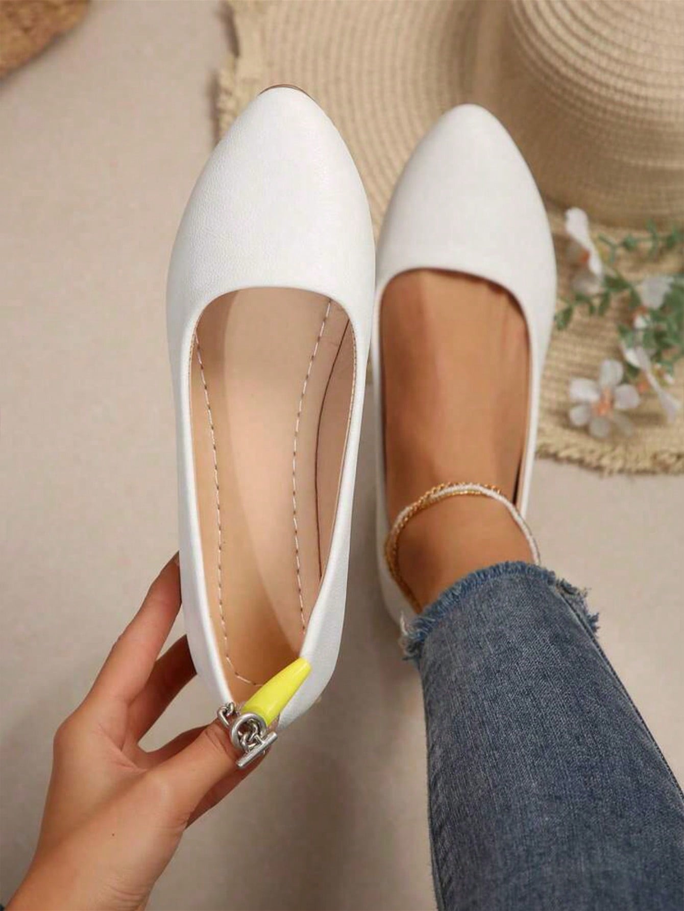 In White Women Flats