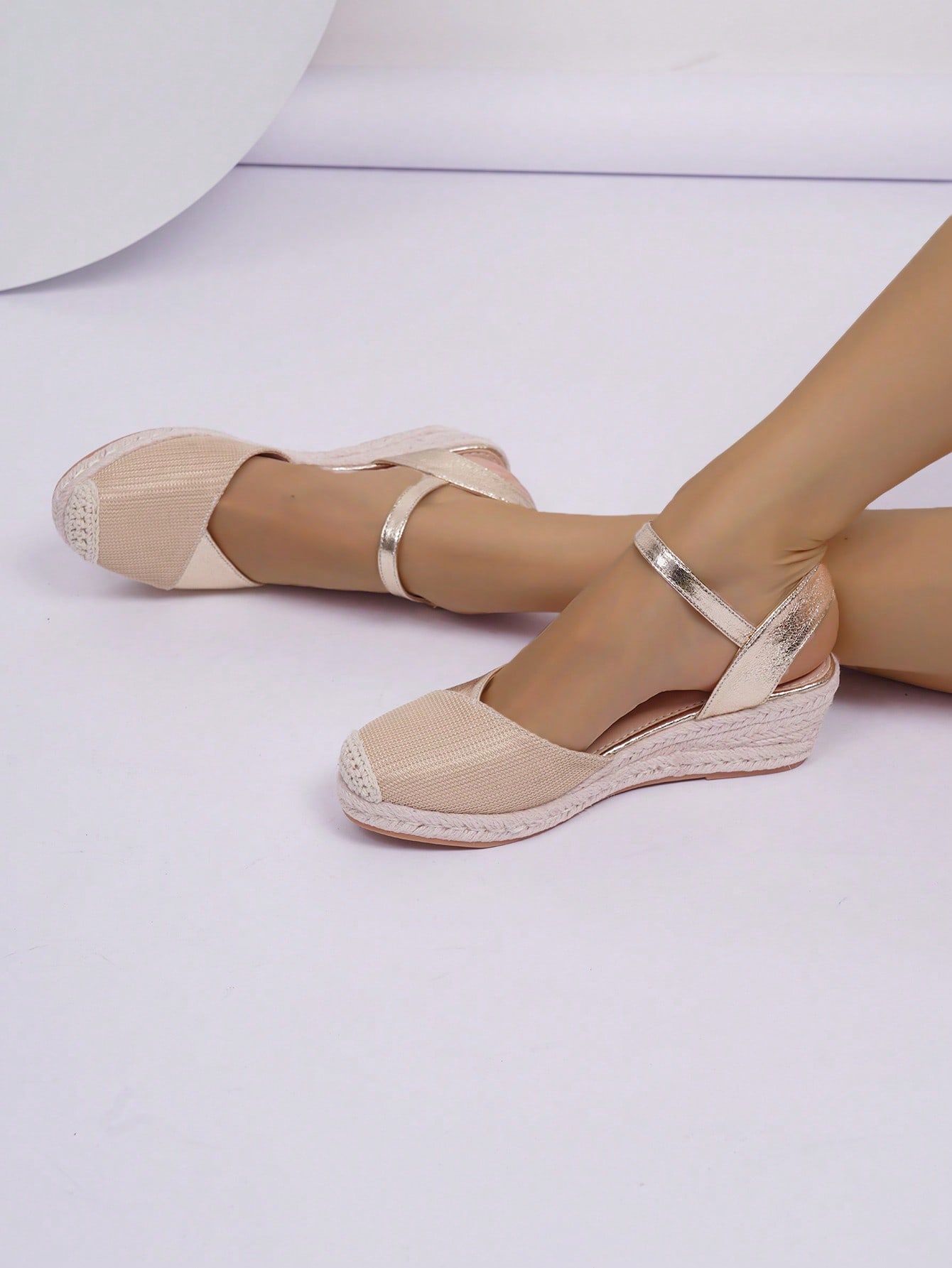 In Apricot Women Wedges & Flatform