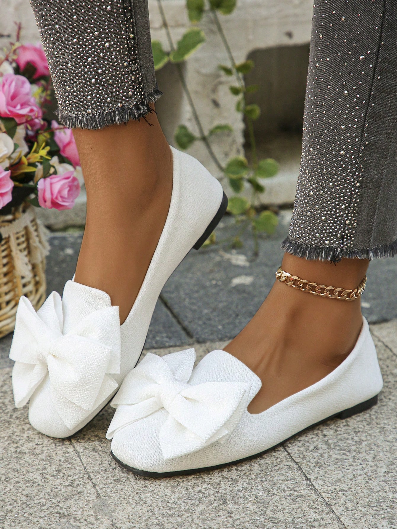 In White Women Flats