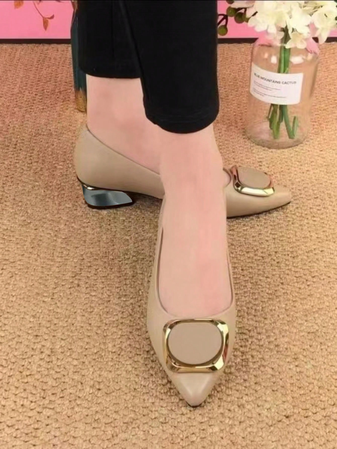 In Apricot Women Pumps