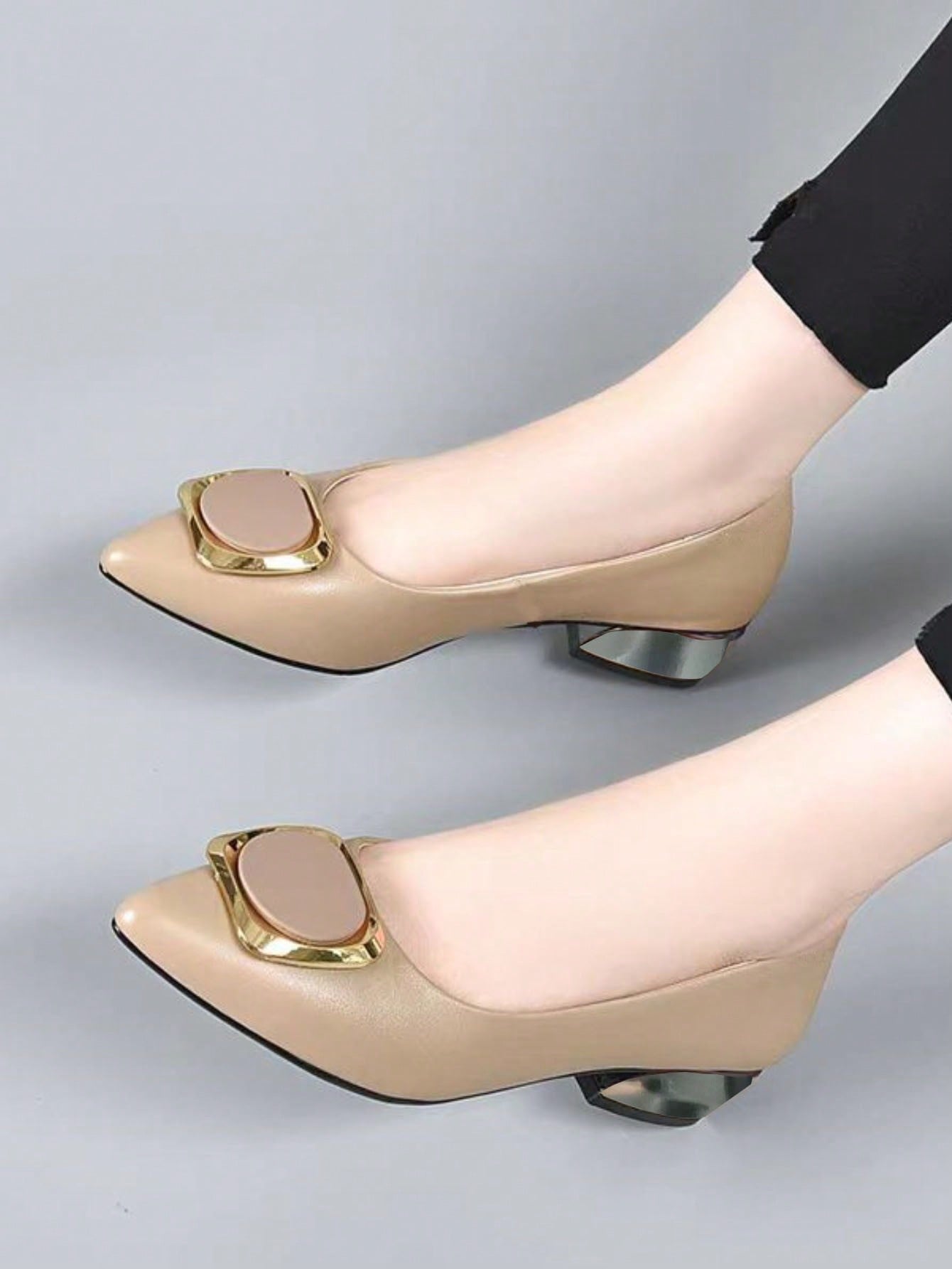 In Apricot Women Pumps