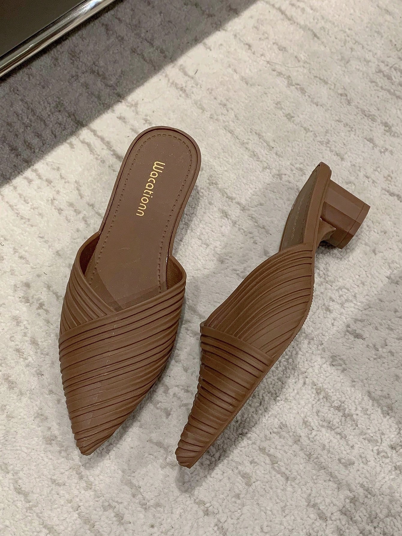 In Brown Women Pumps