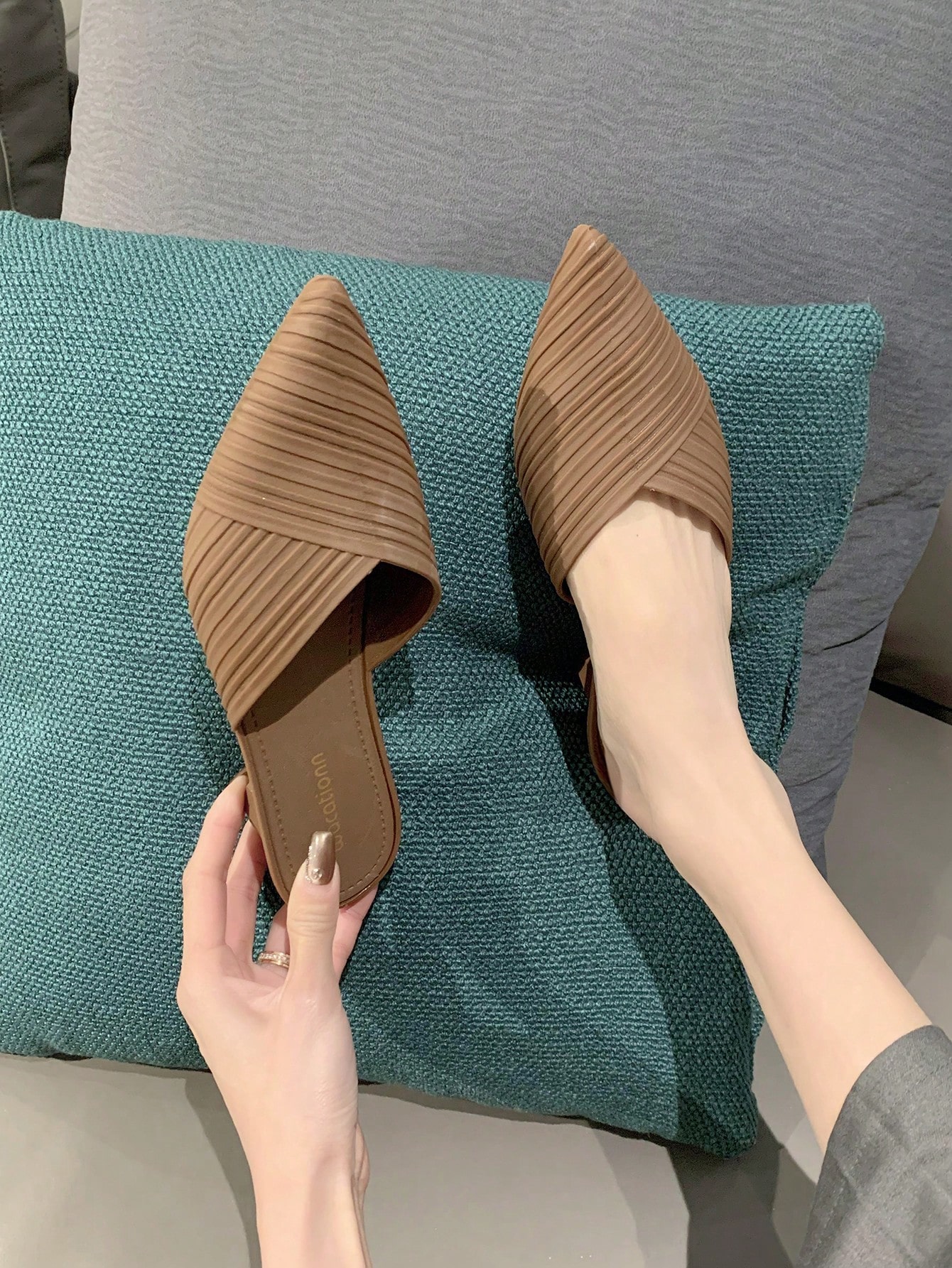 In Brown Women Pumps