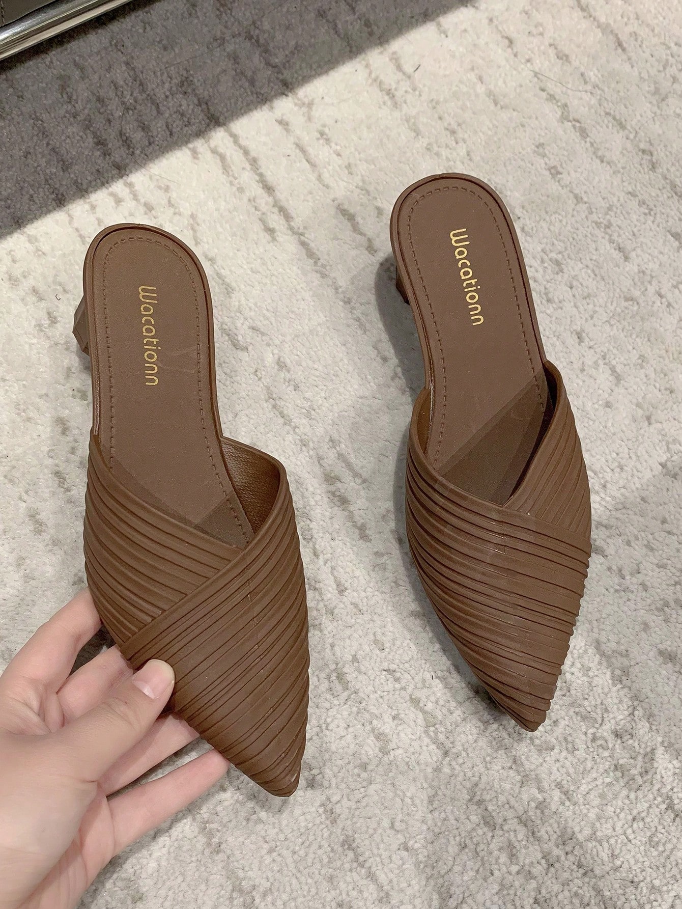 In Brown Women Pumps