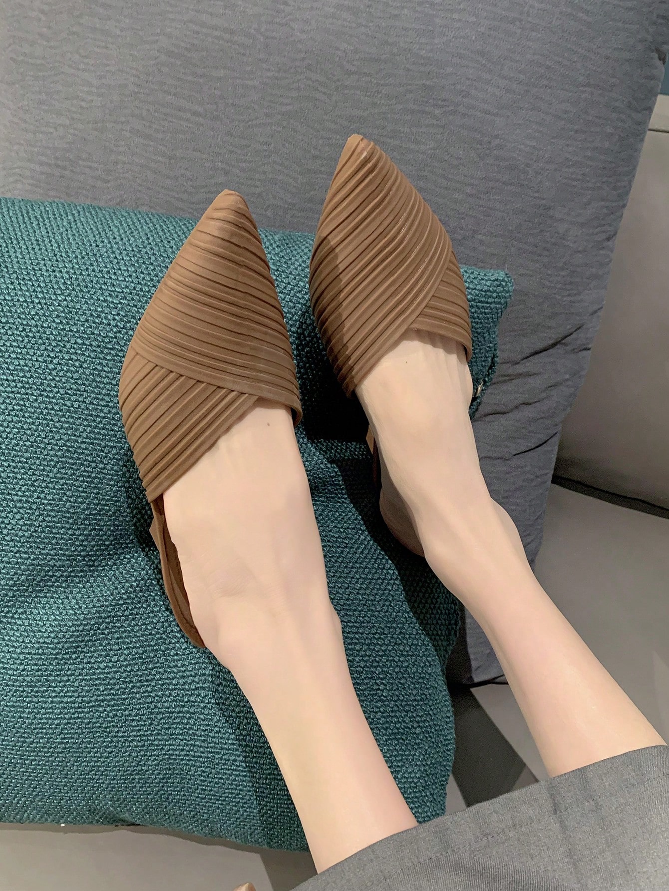 In Brown Women Pumps