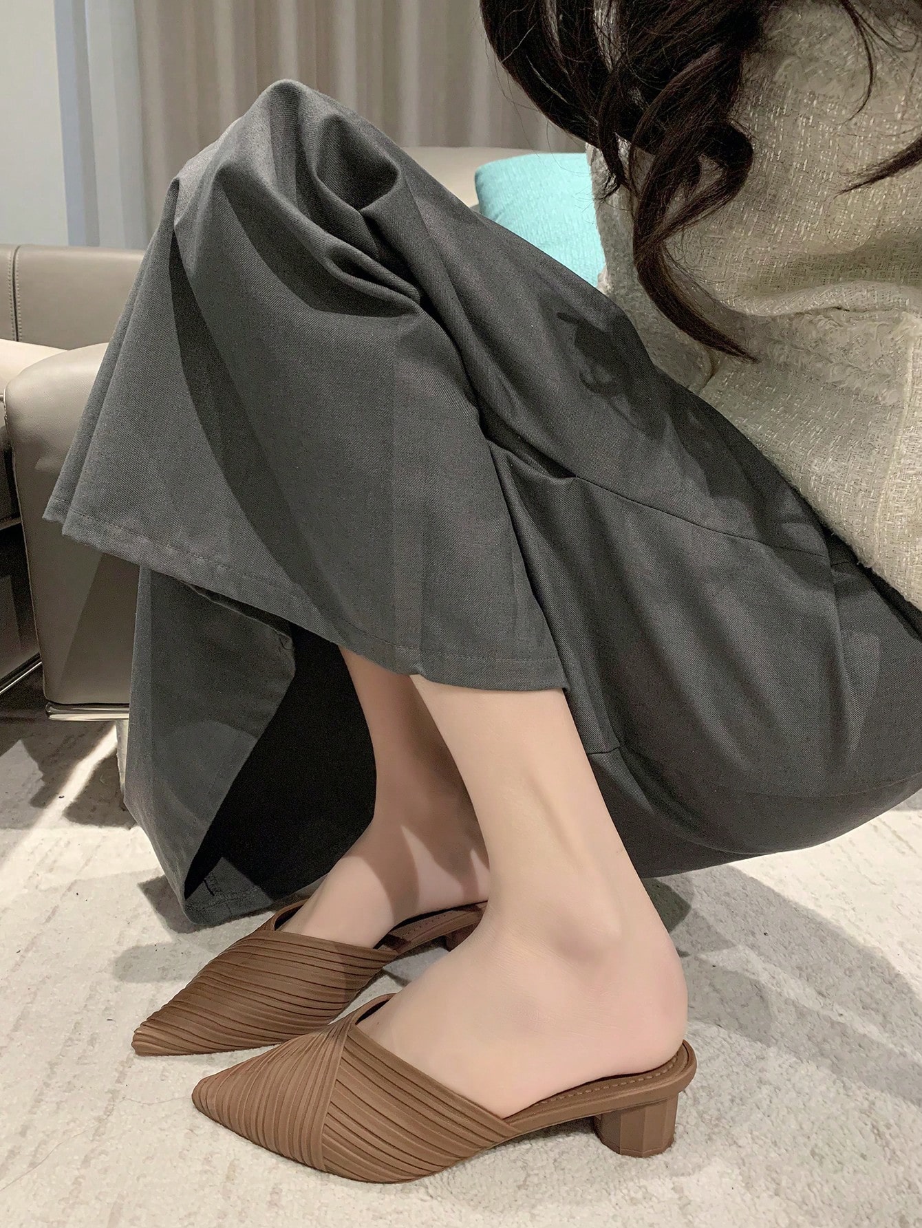 In Brown Women Pumps