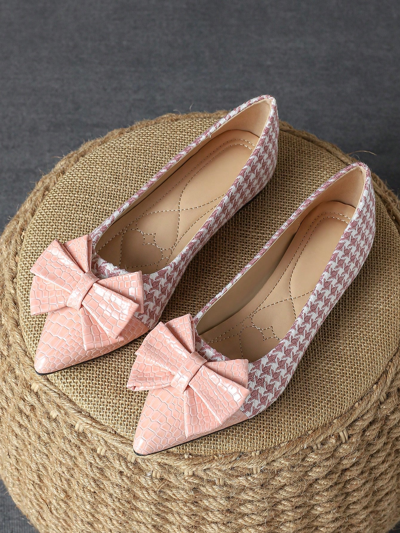 In Pink Women Flats