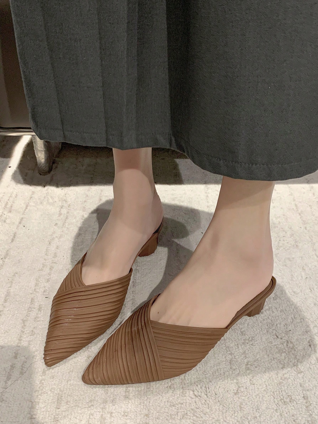 In Brown Women Pumps