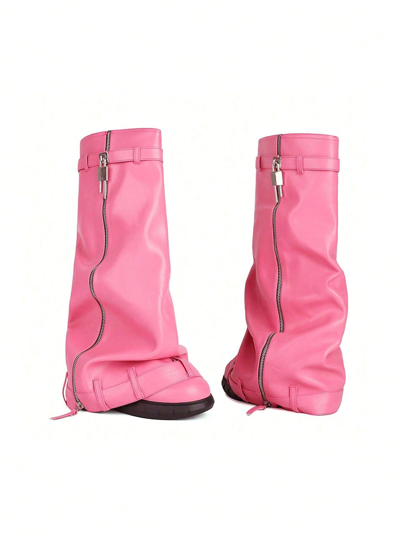 In Pink Women Mid-Calf Boots