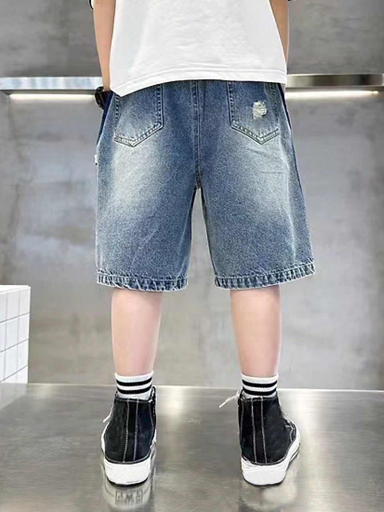 Tween Boys Denim Shorts