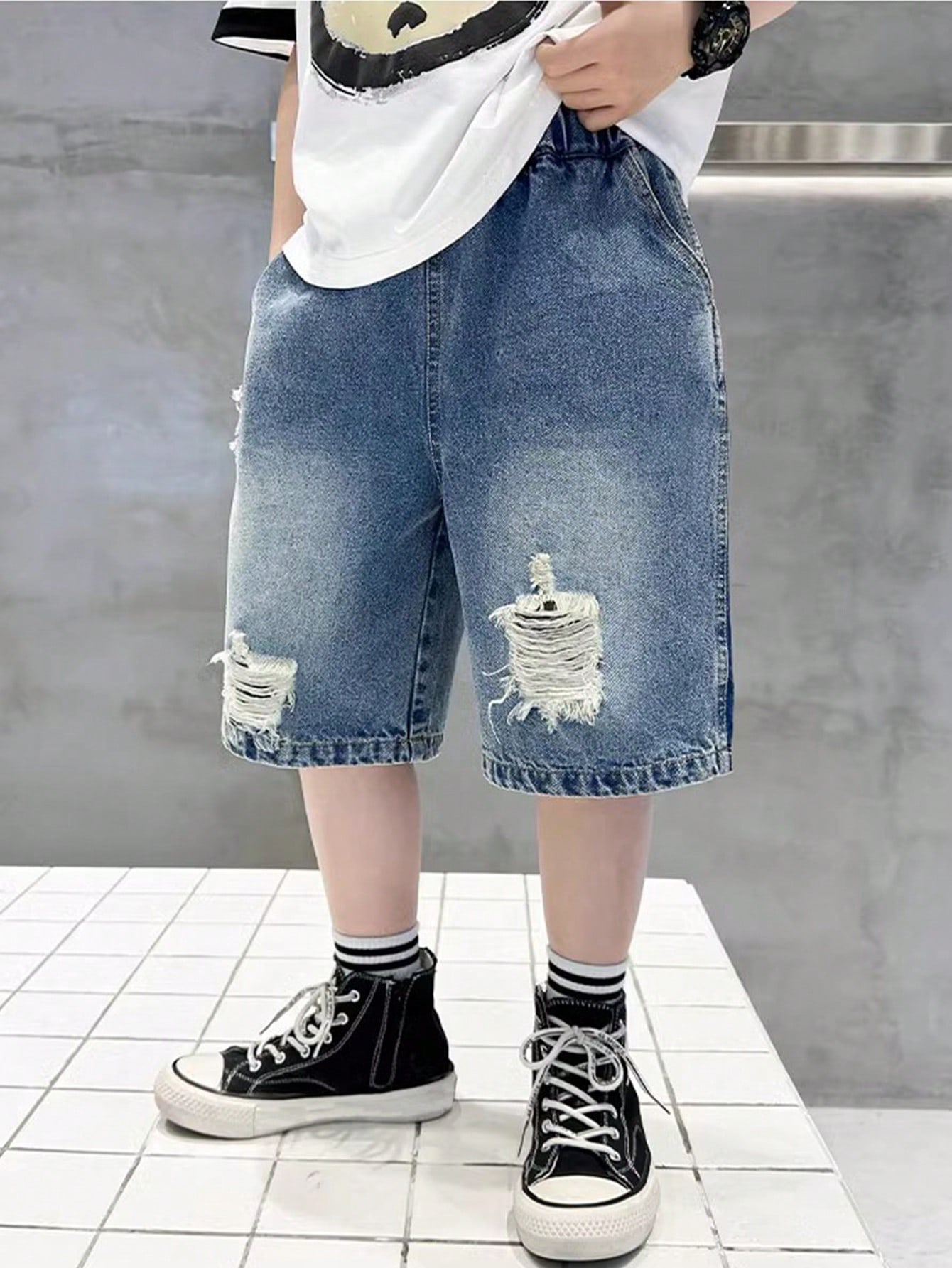 Tween Boys Denim Shorts