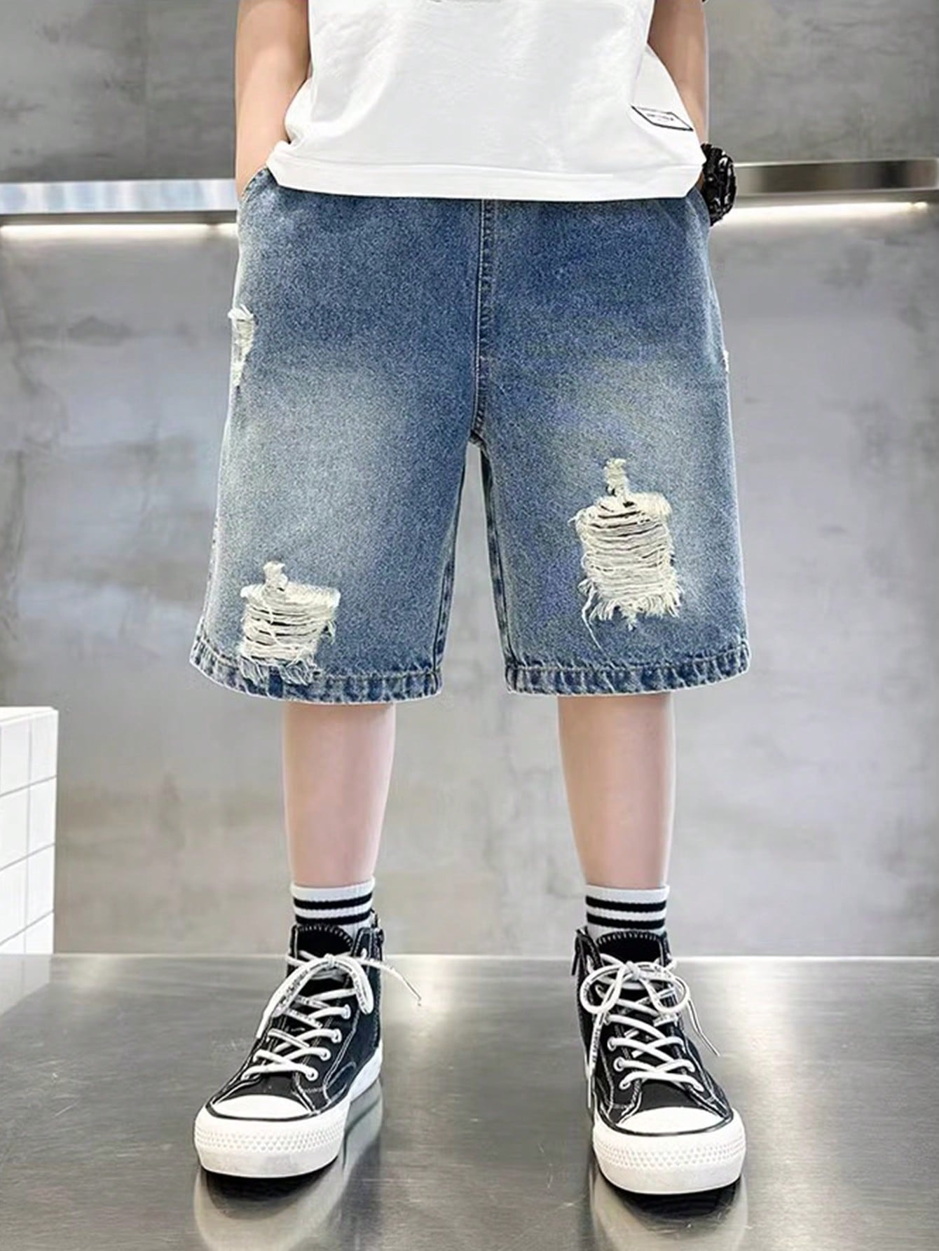 Tween Boys Denim Shorts