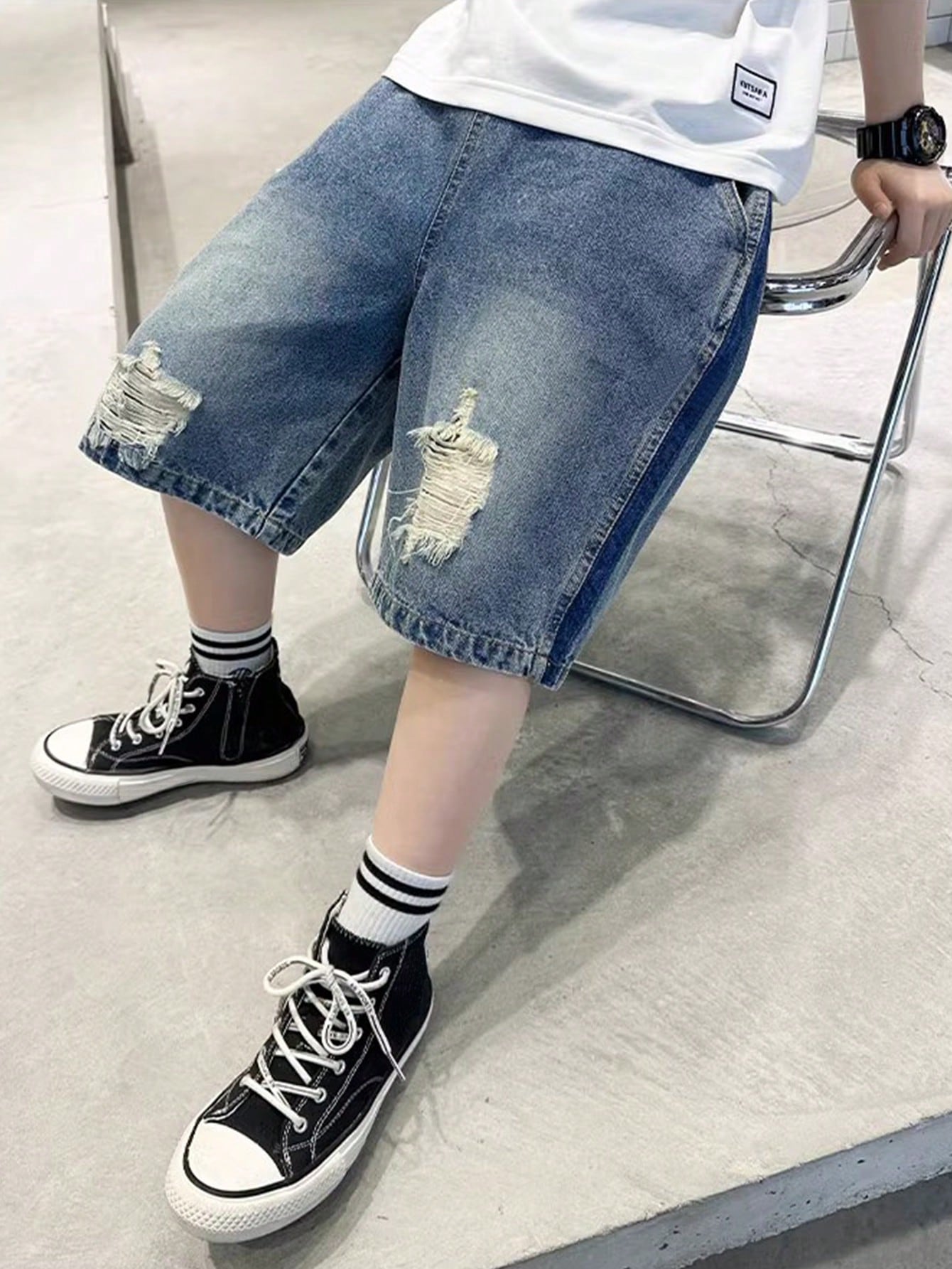 Tween Boys Denim Shorts