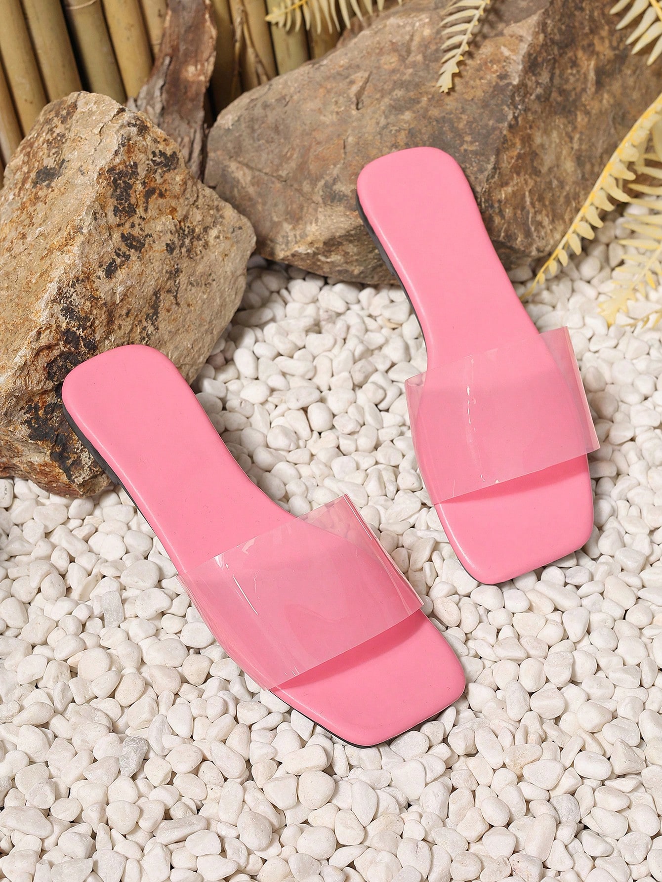 In Pink Women Flat Sandals