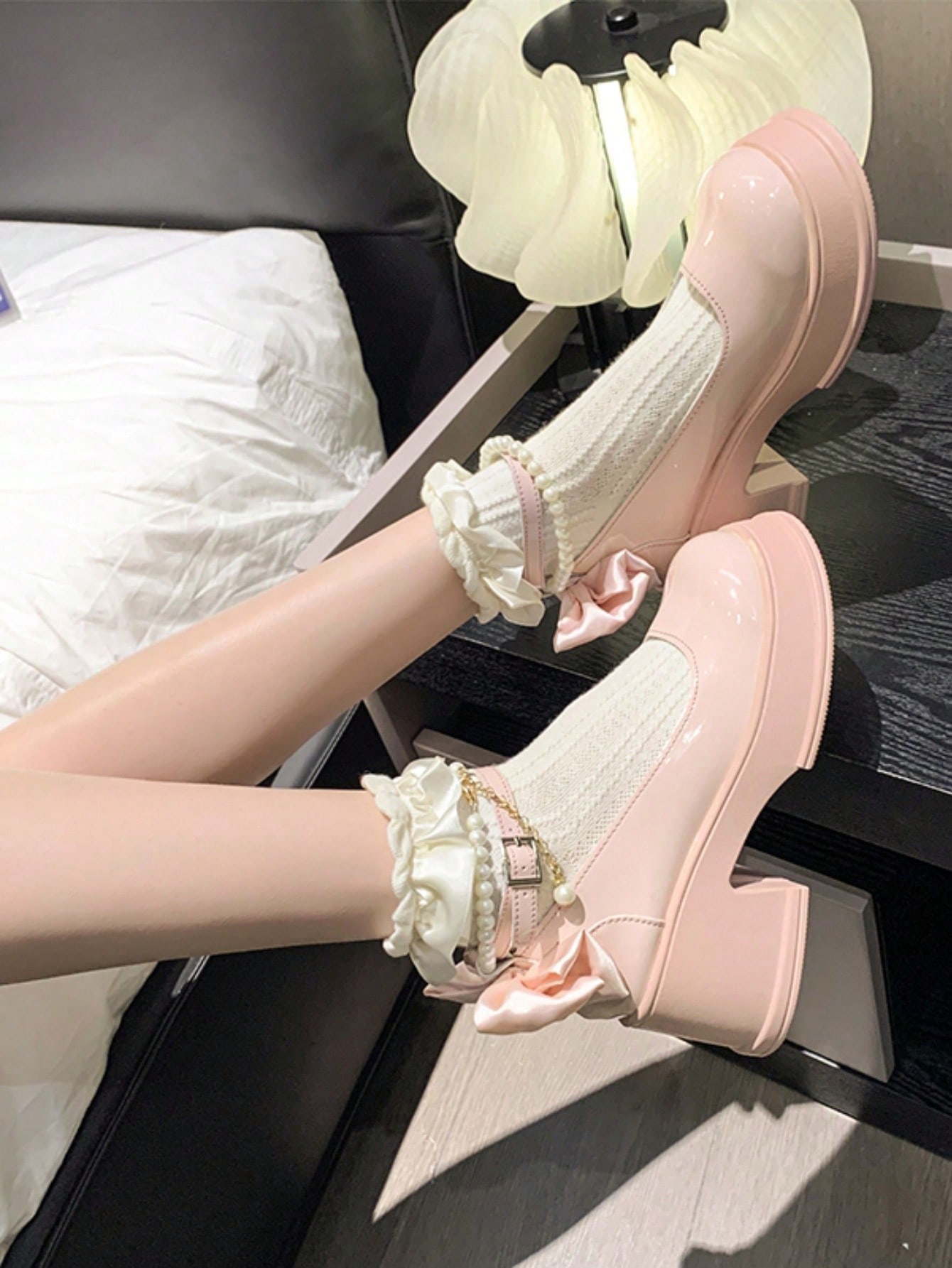 In Pink Women Wedges & Flatform