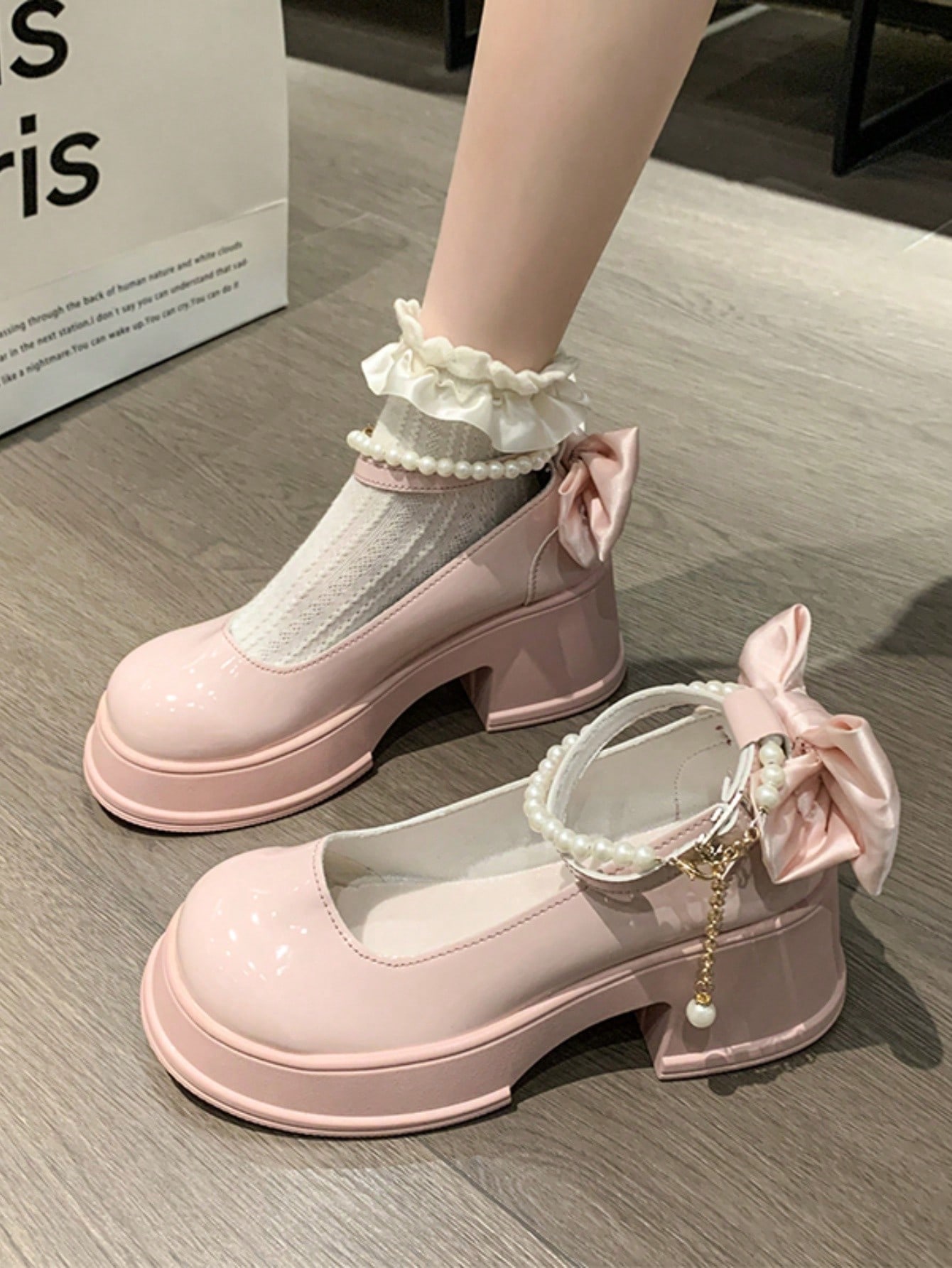 In Pink Women Wedges & Flatform