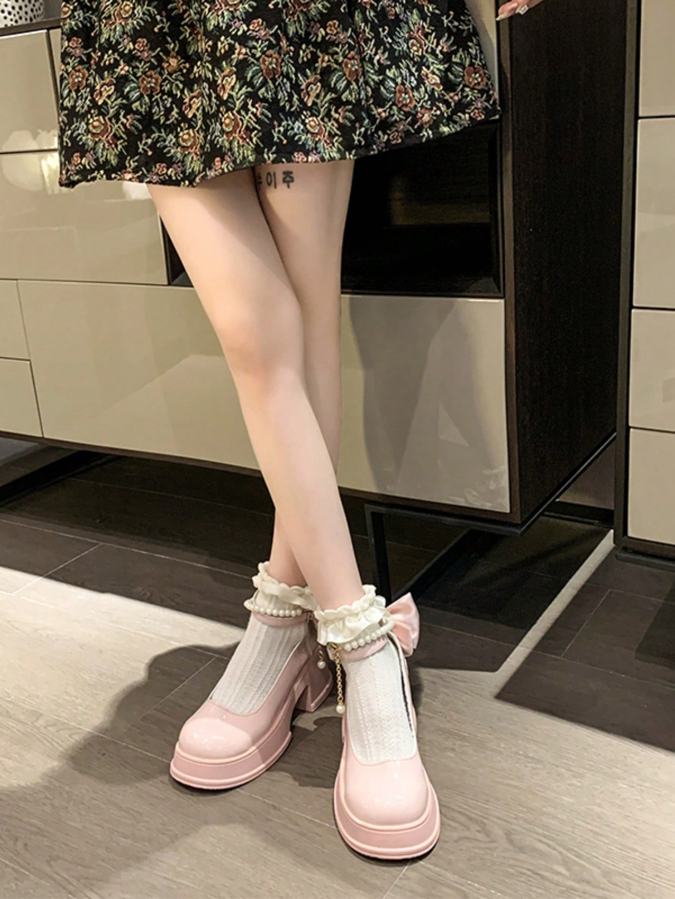 In Pink Women Wedges & Flatform