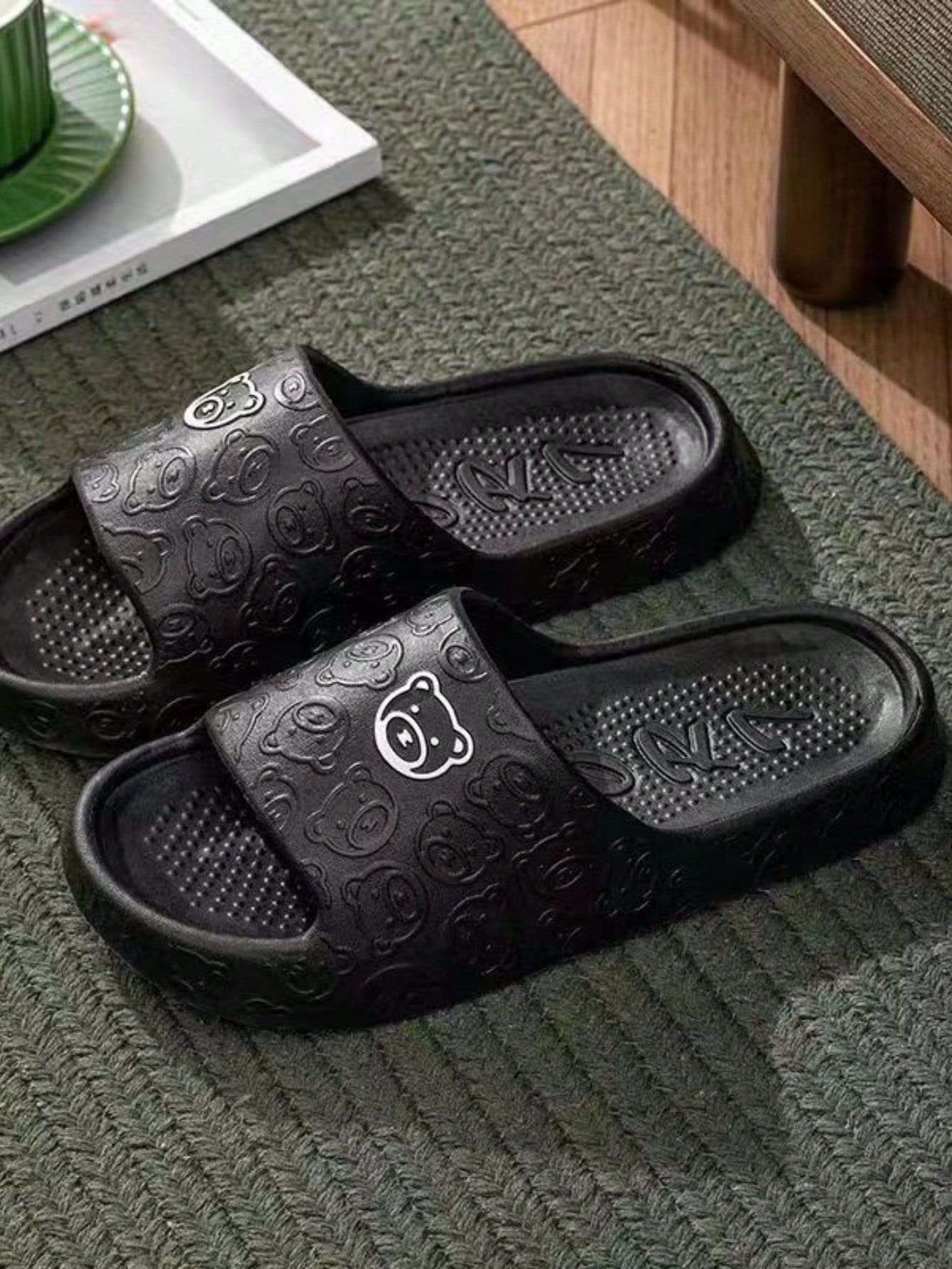 In Black Women Home Slippers