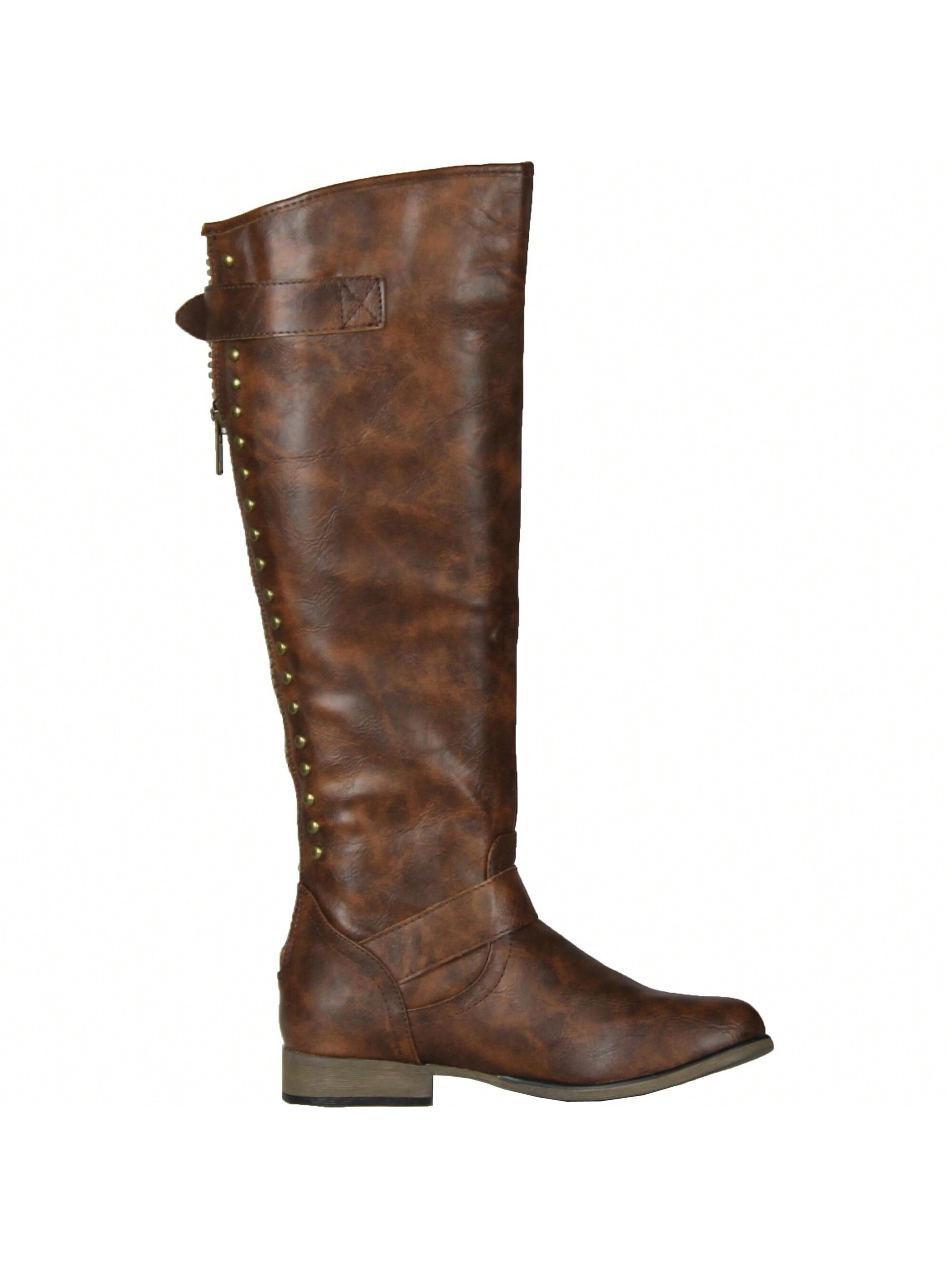 In Brown Women Knee-High Boots