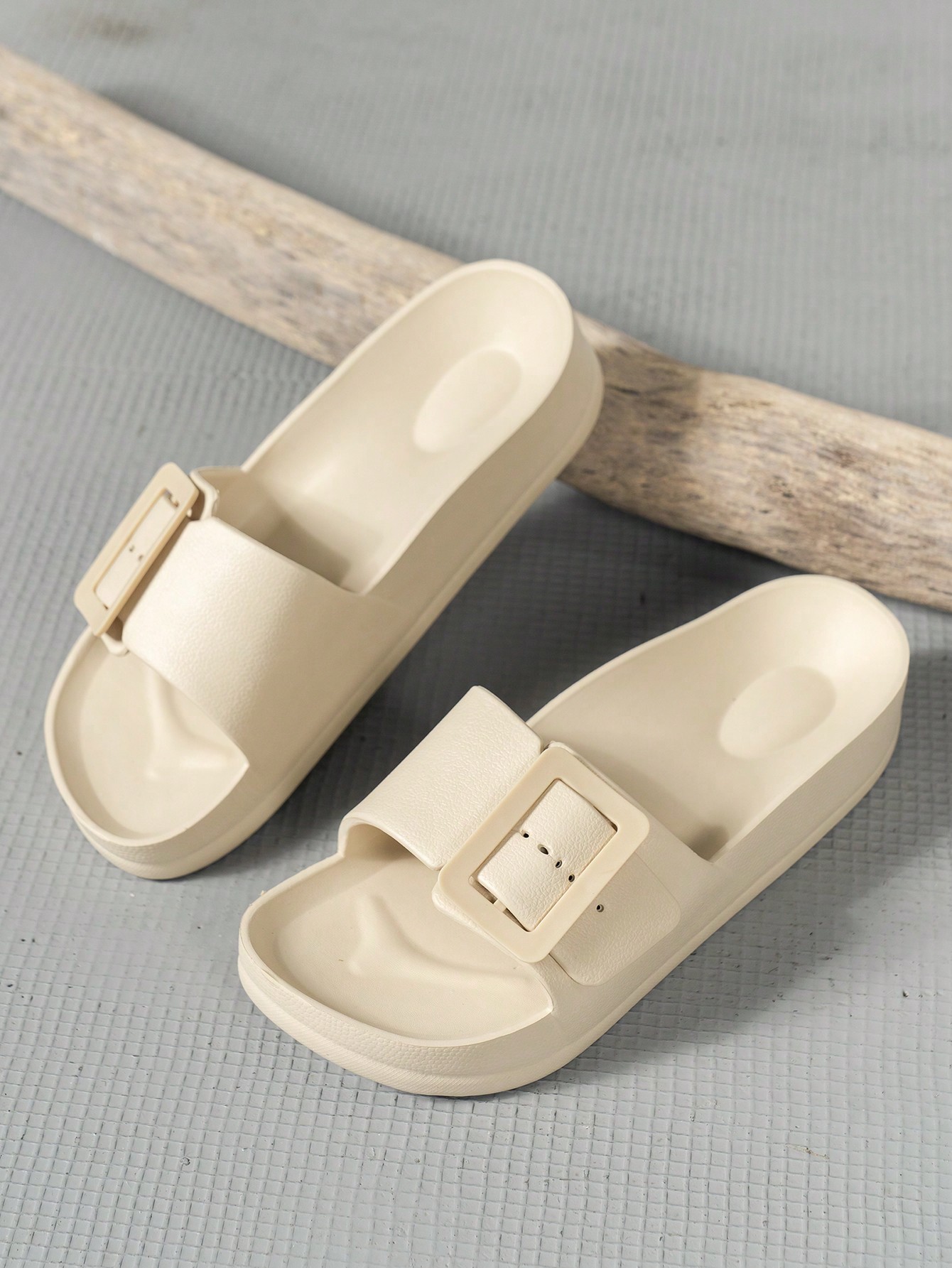 In Beige Women Slippers