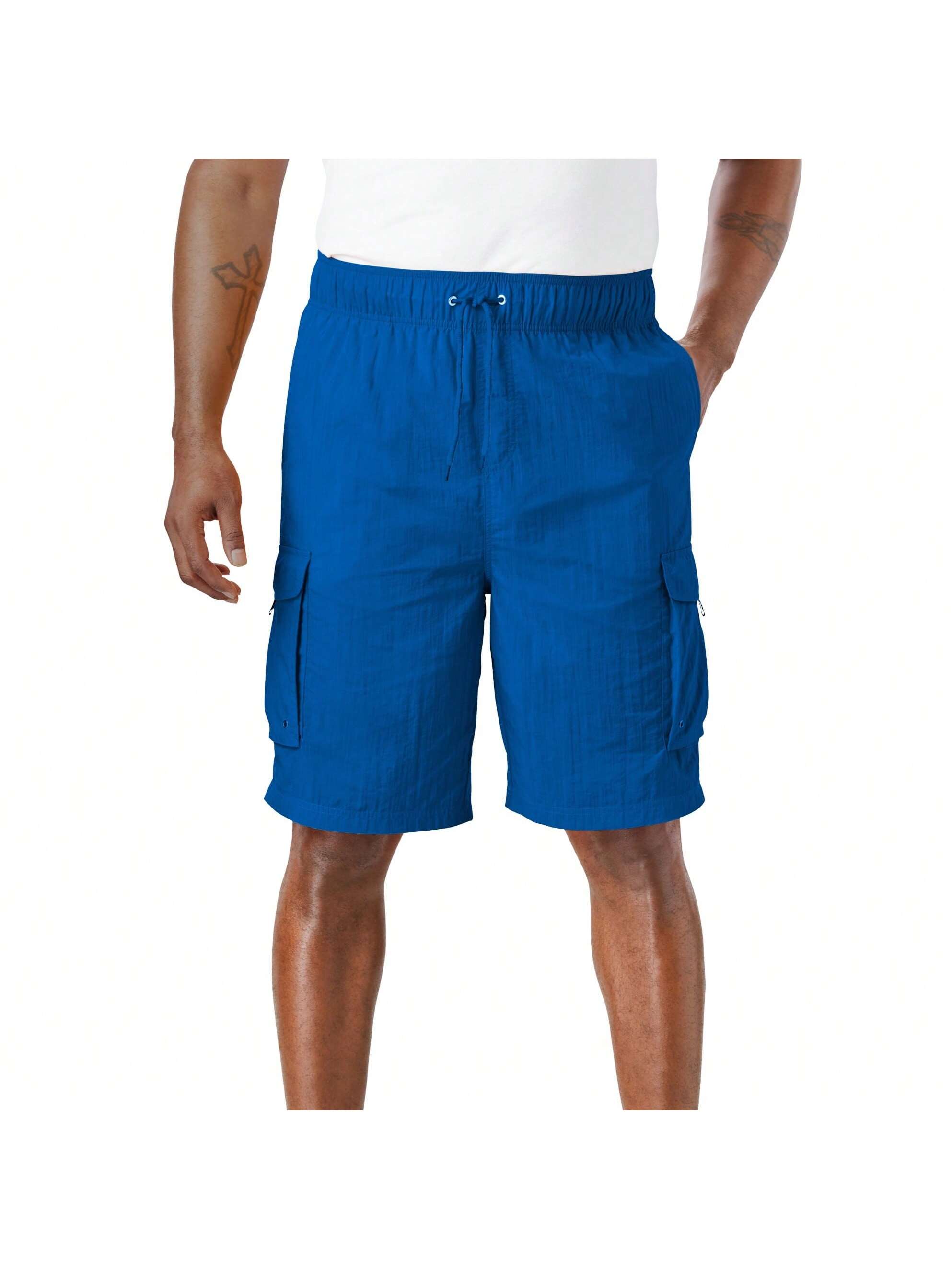 Men Plus Size Swim Shorts