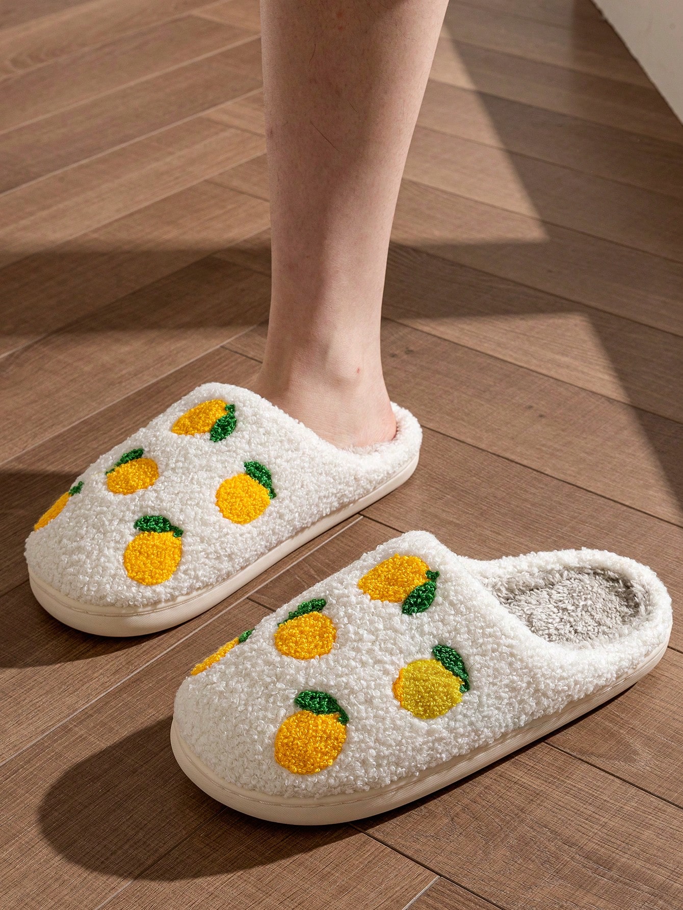 In Yellow Women Home Slippers