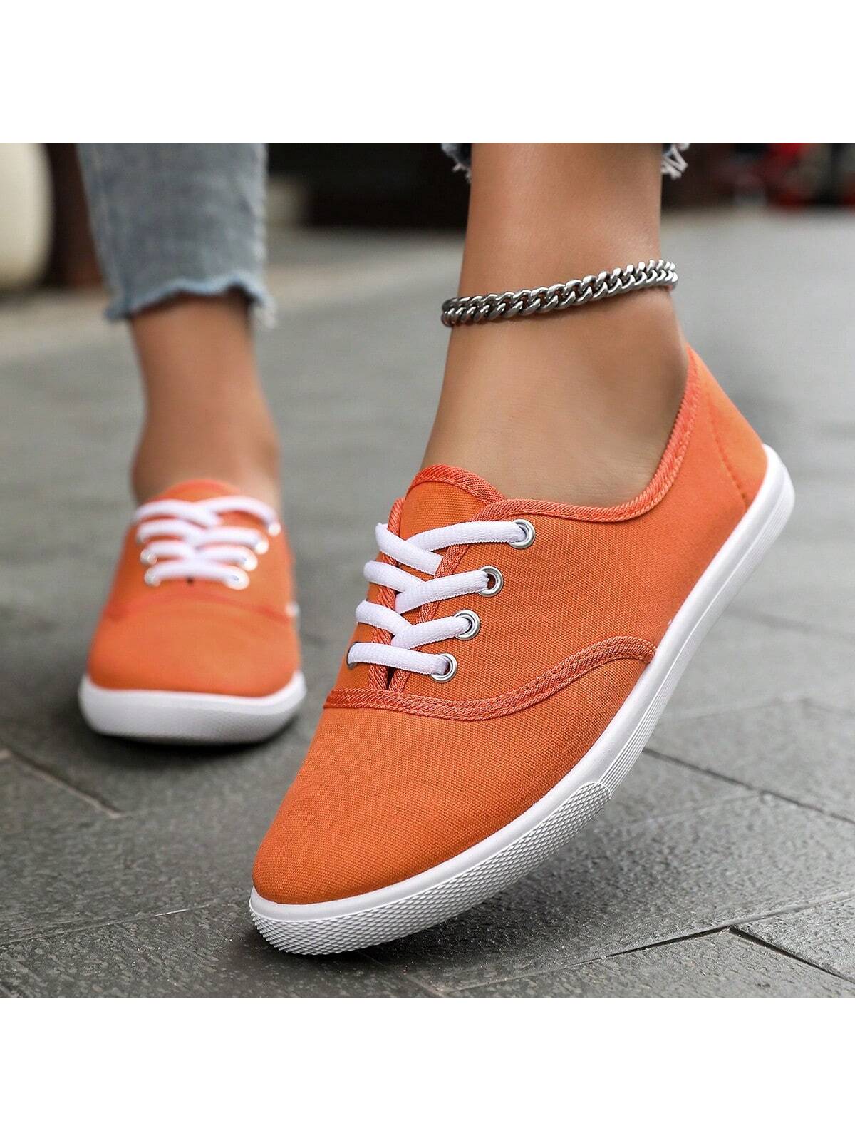 In Orange Women Shoes