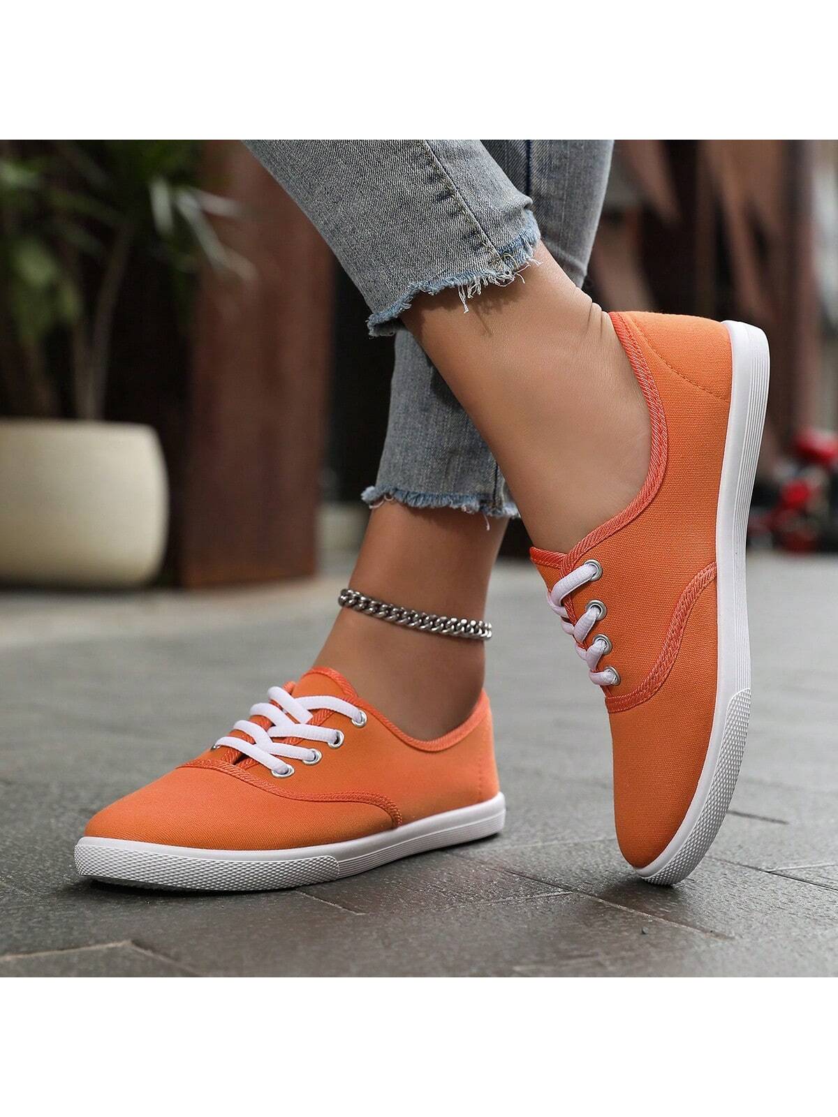 In Orange Women Shoes