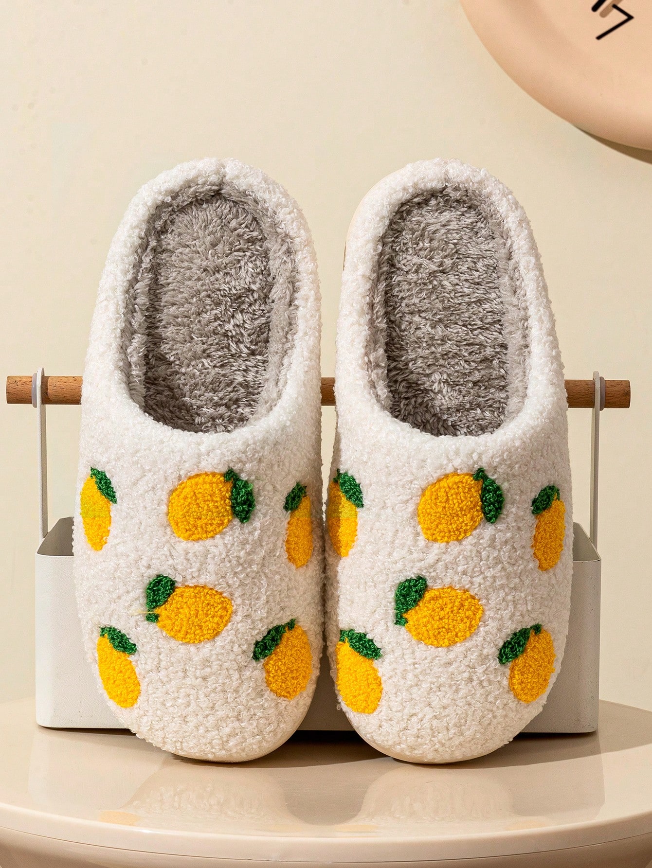 In Yellow Women Home Slippers