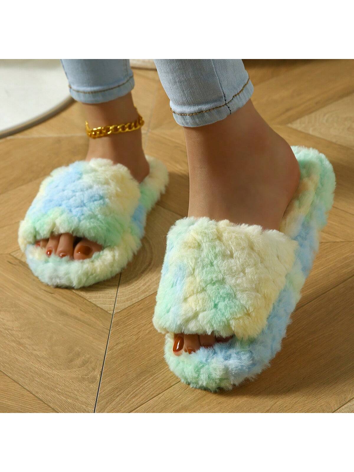 In Blue Women Slippers