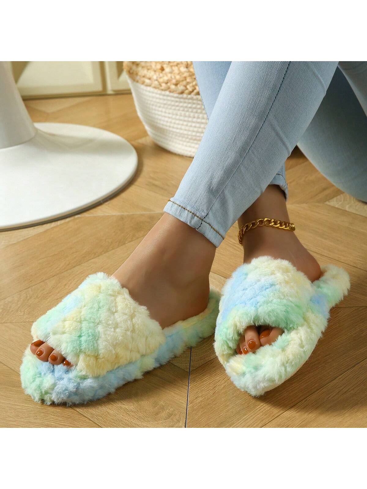 In Blue Women Slippers