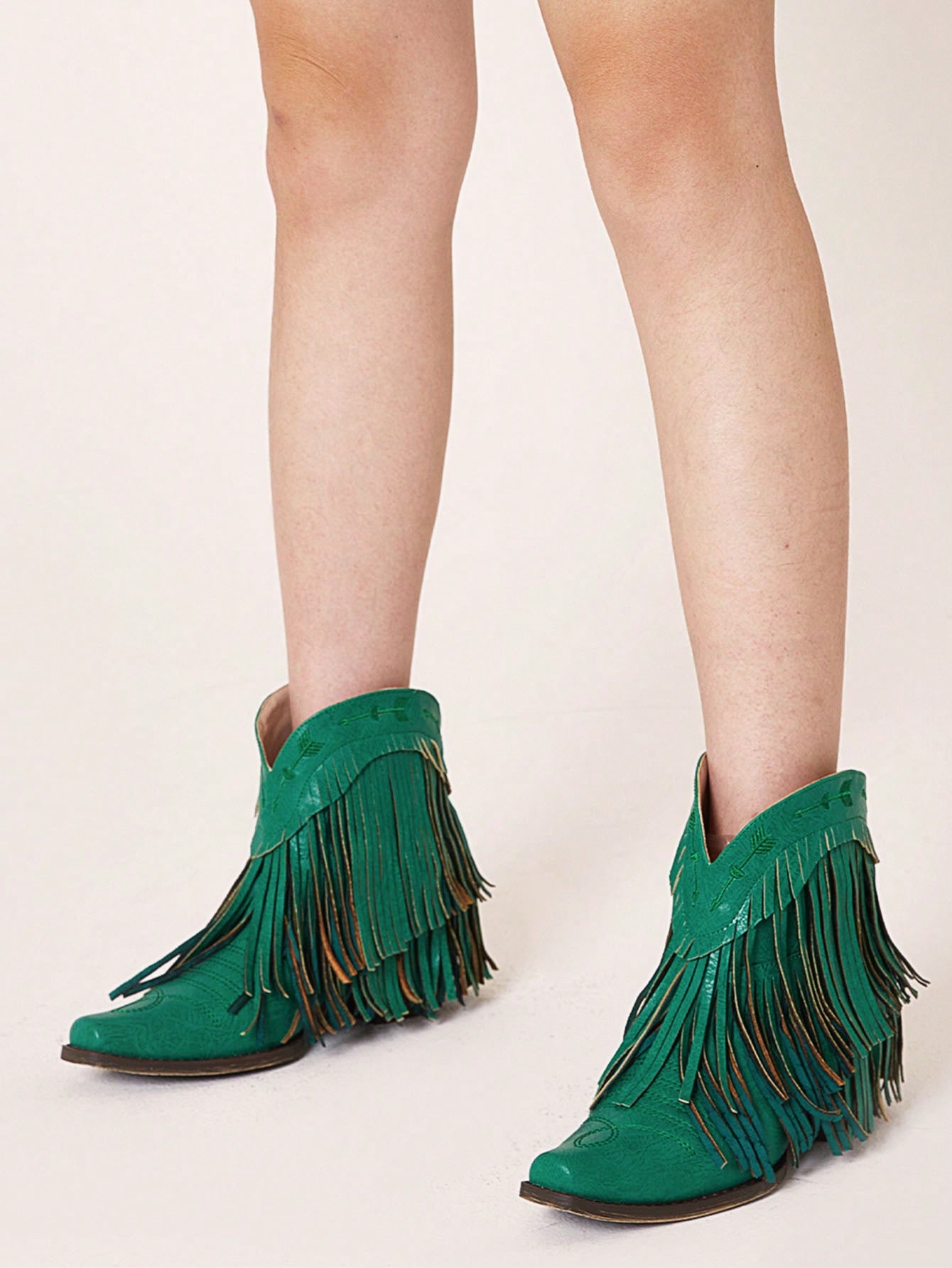 In Green Women Fashion Boots