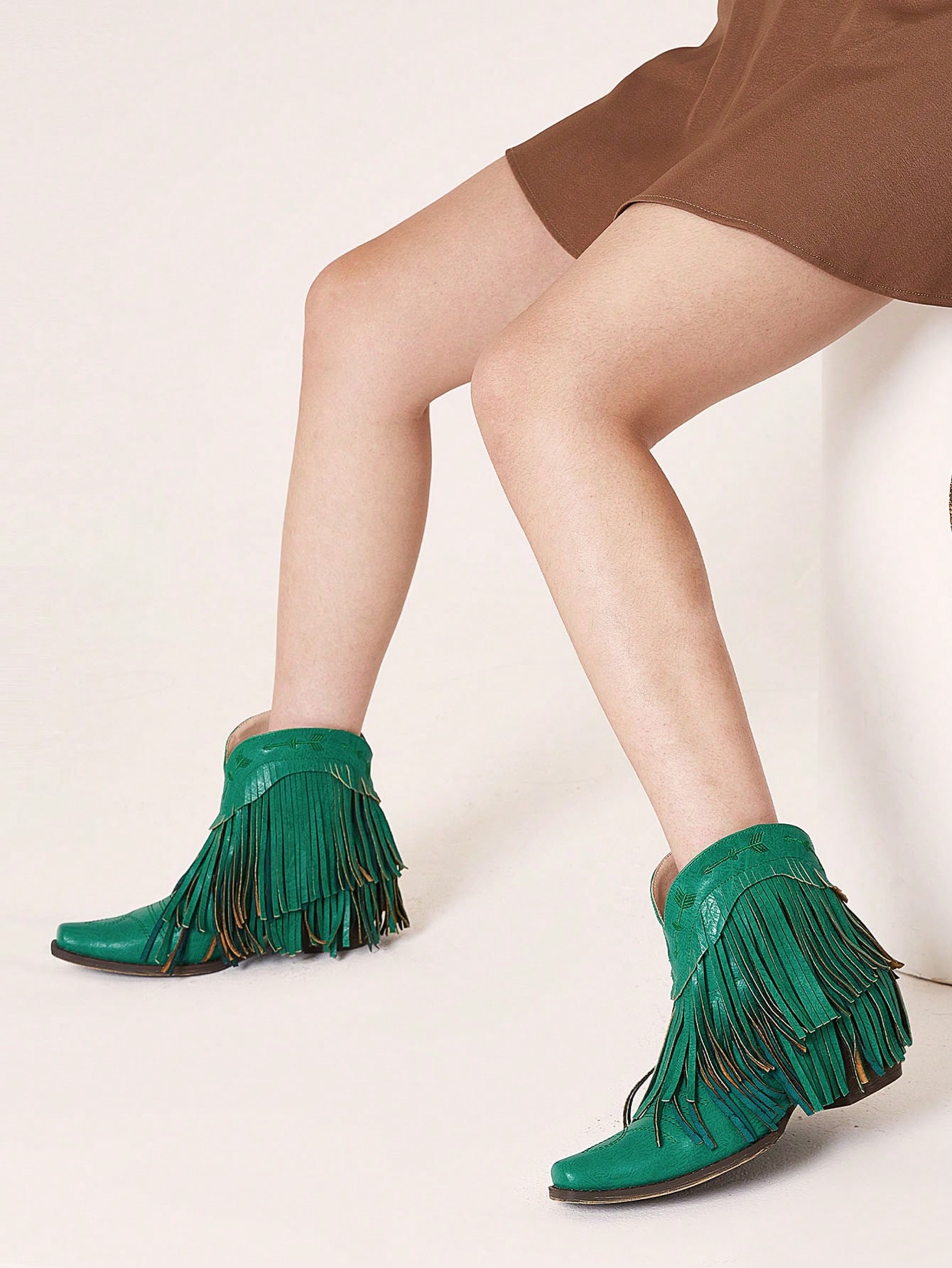 In Green Women Fashion Boots