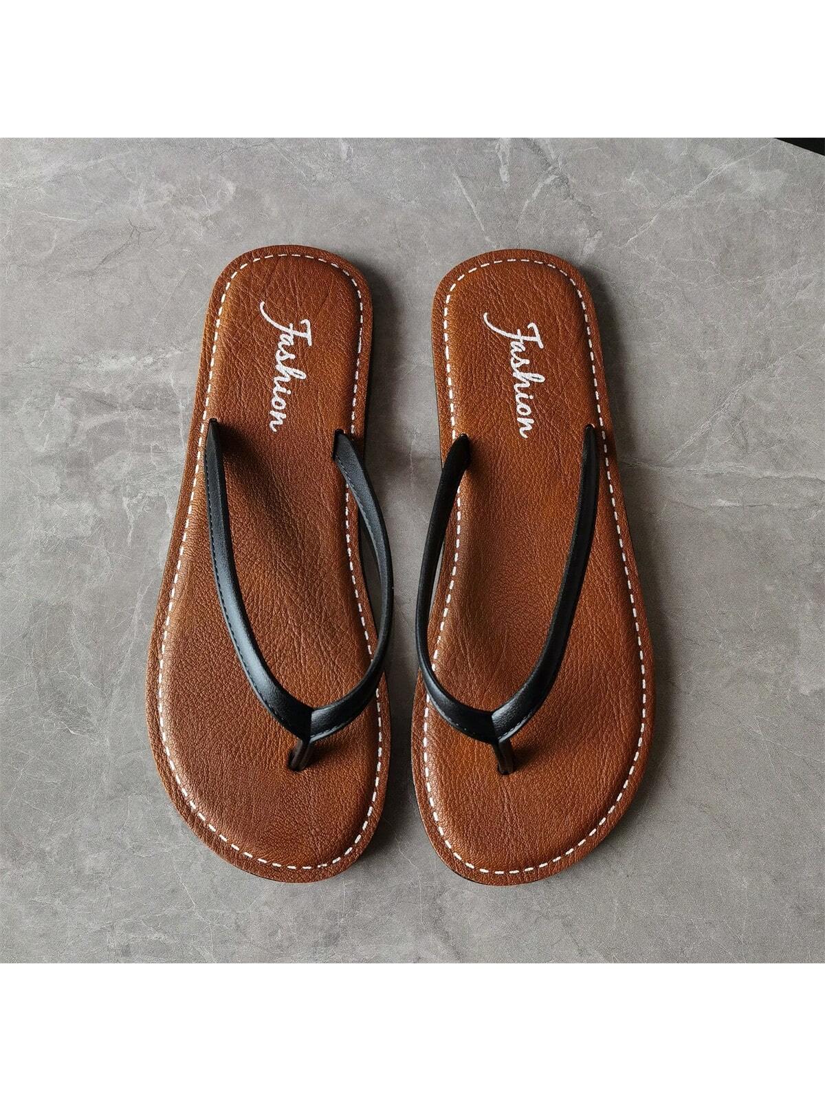 In Brown Women Flip-Flops