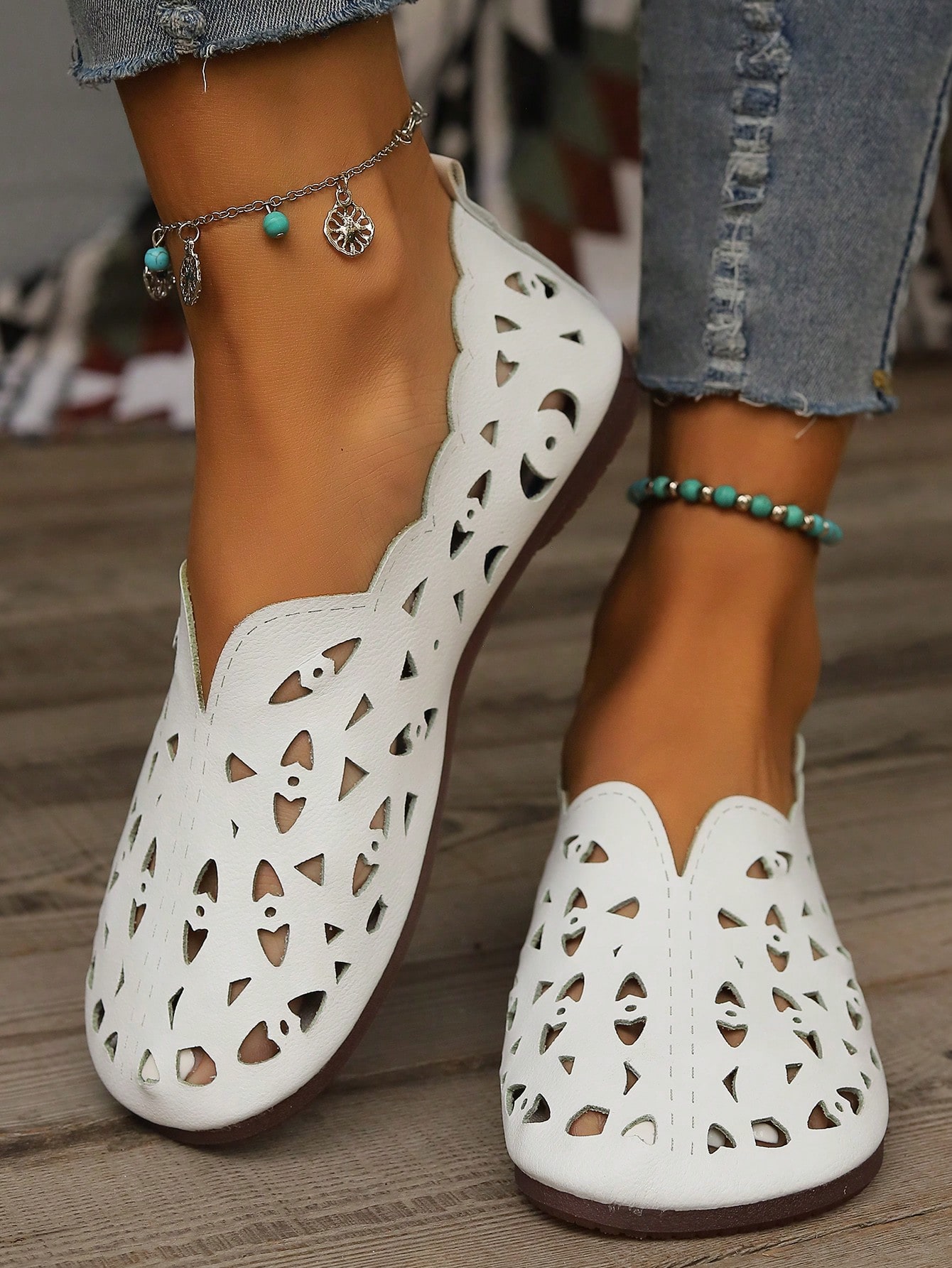 In White Women Flats