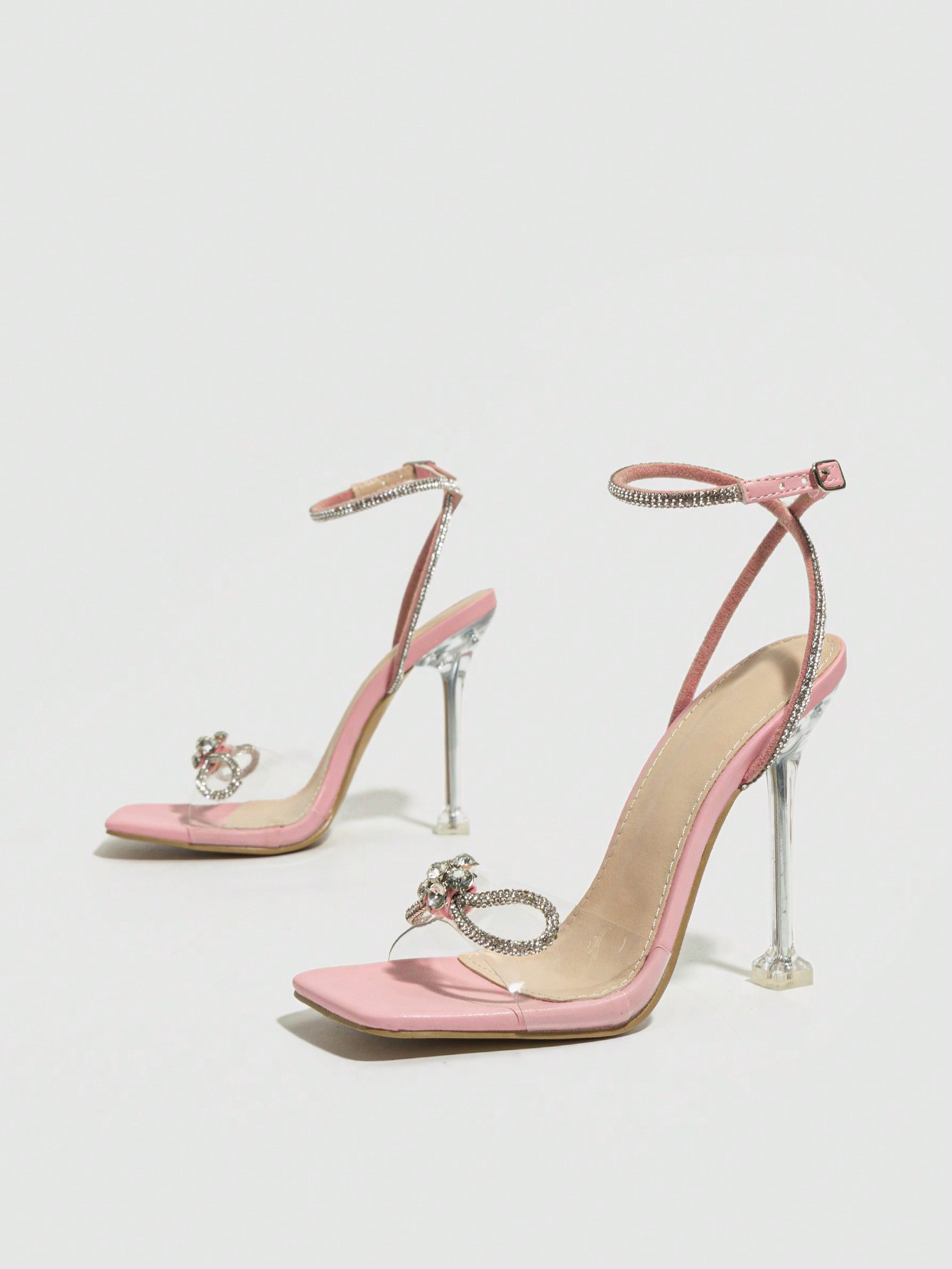 In Pink Women Heeled Sandals