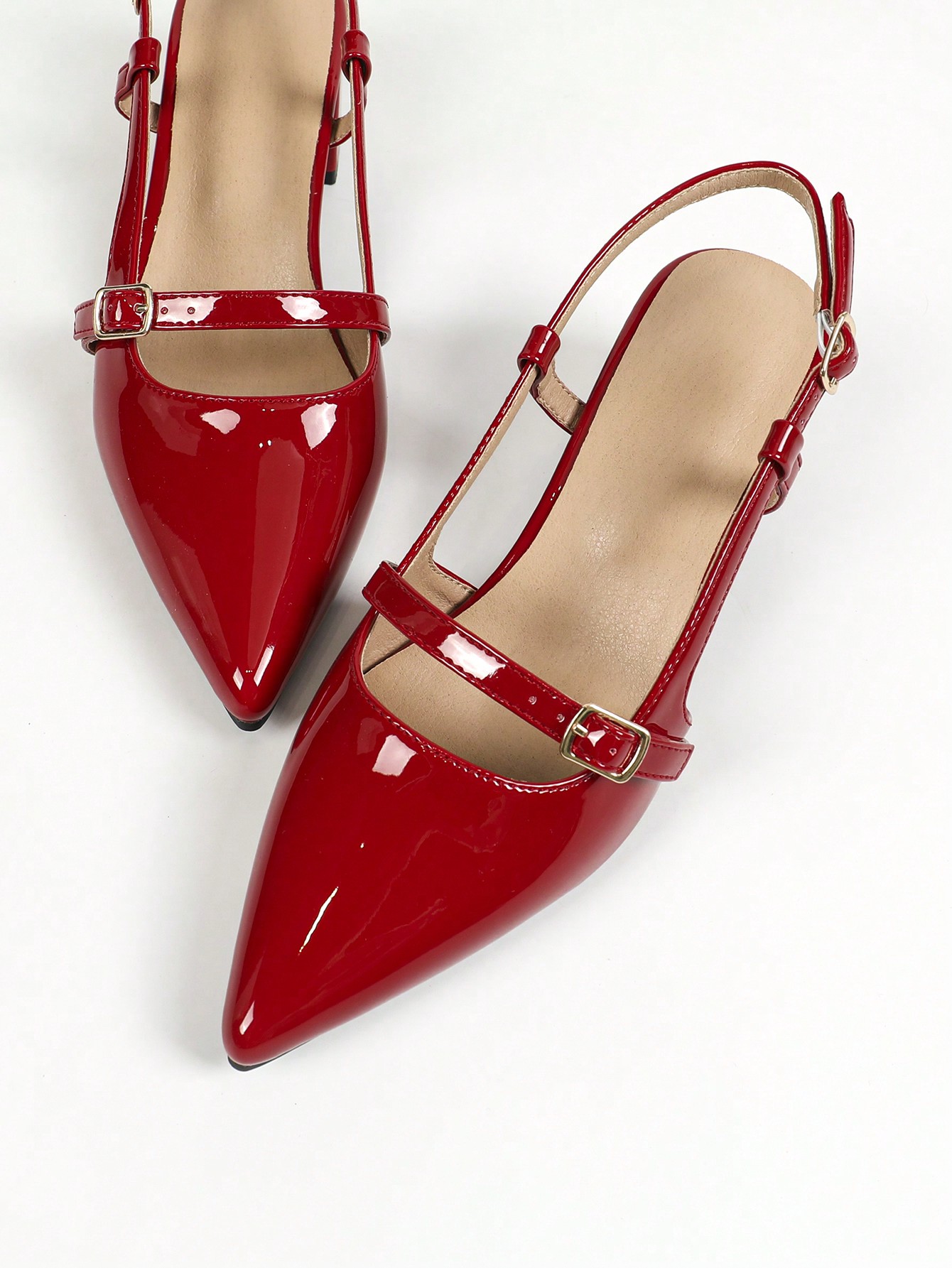 In Red Women Pumps