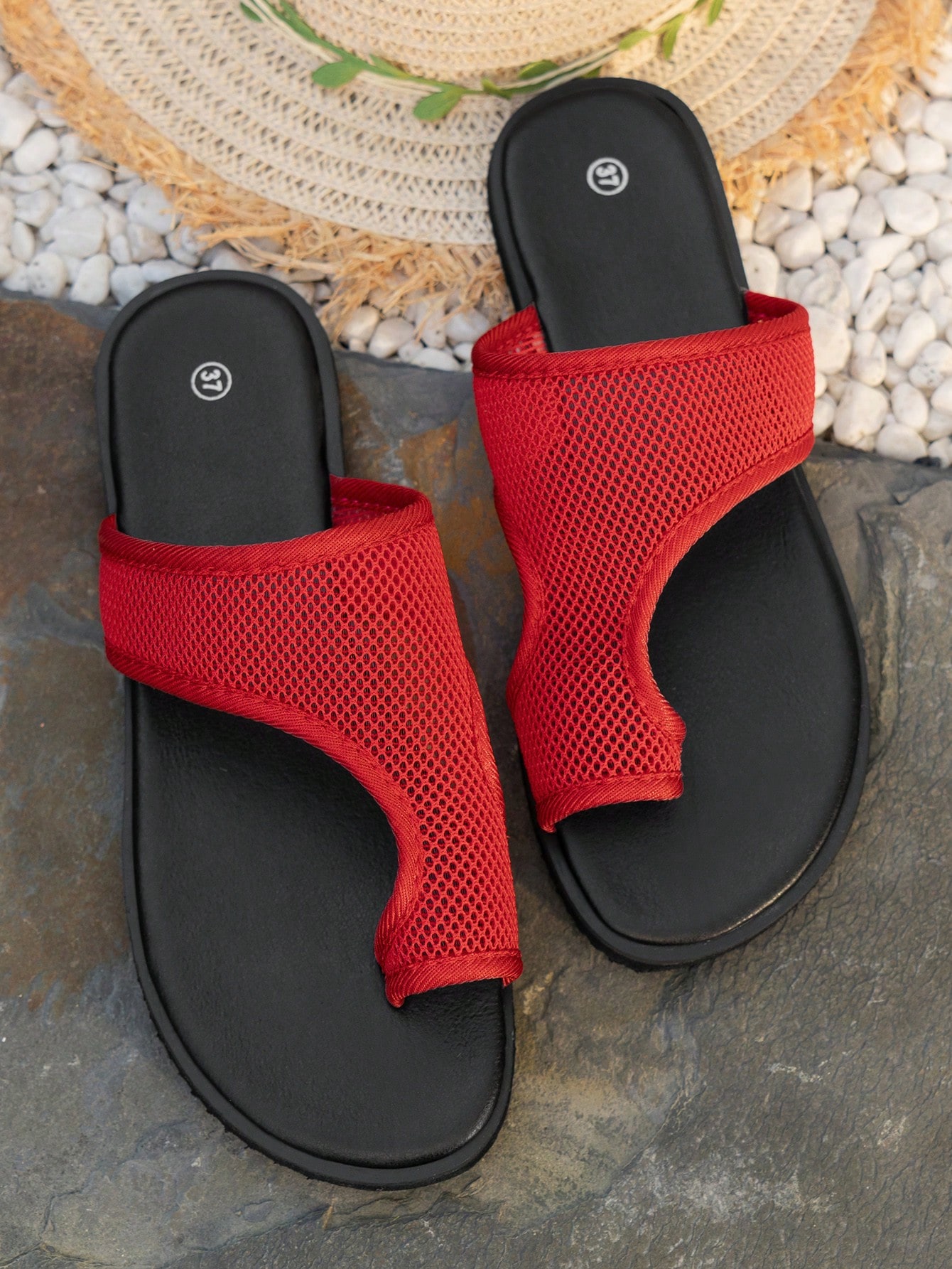 In Red Women Sandals